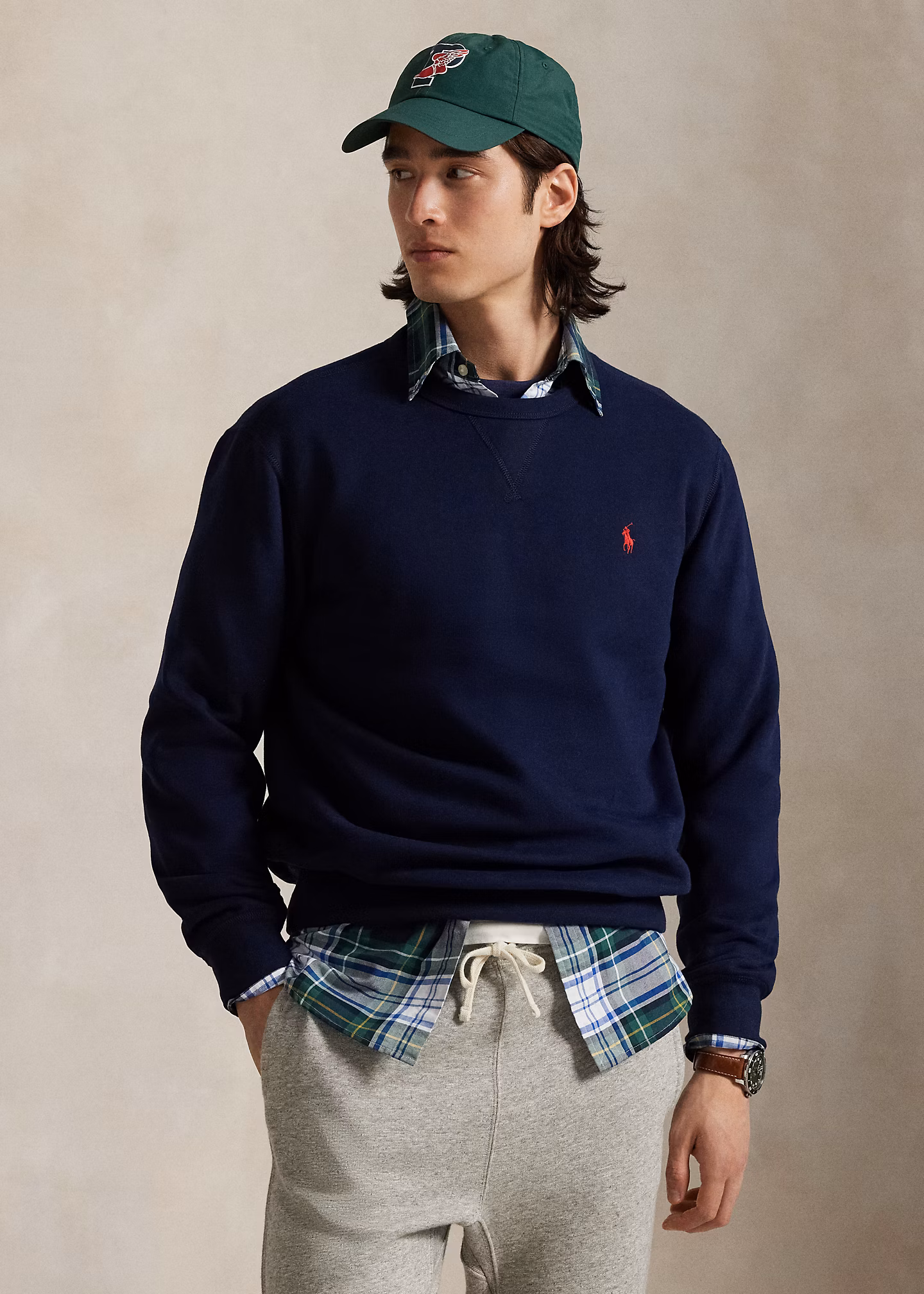 Das Sweatshirt RL aus Fleece - RALPH LAUREN OUTLET