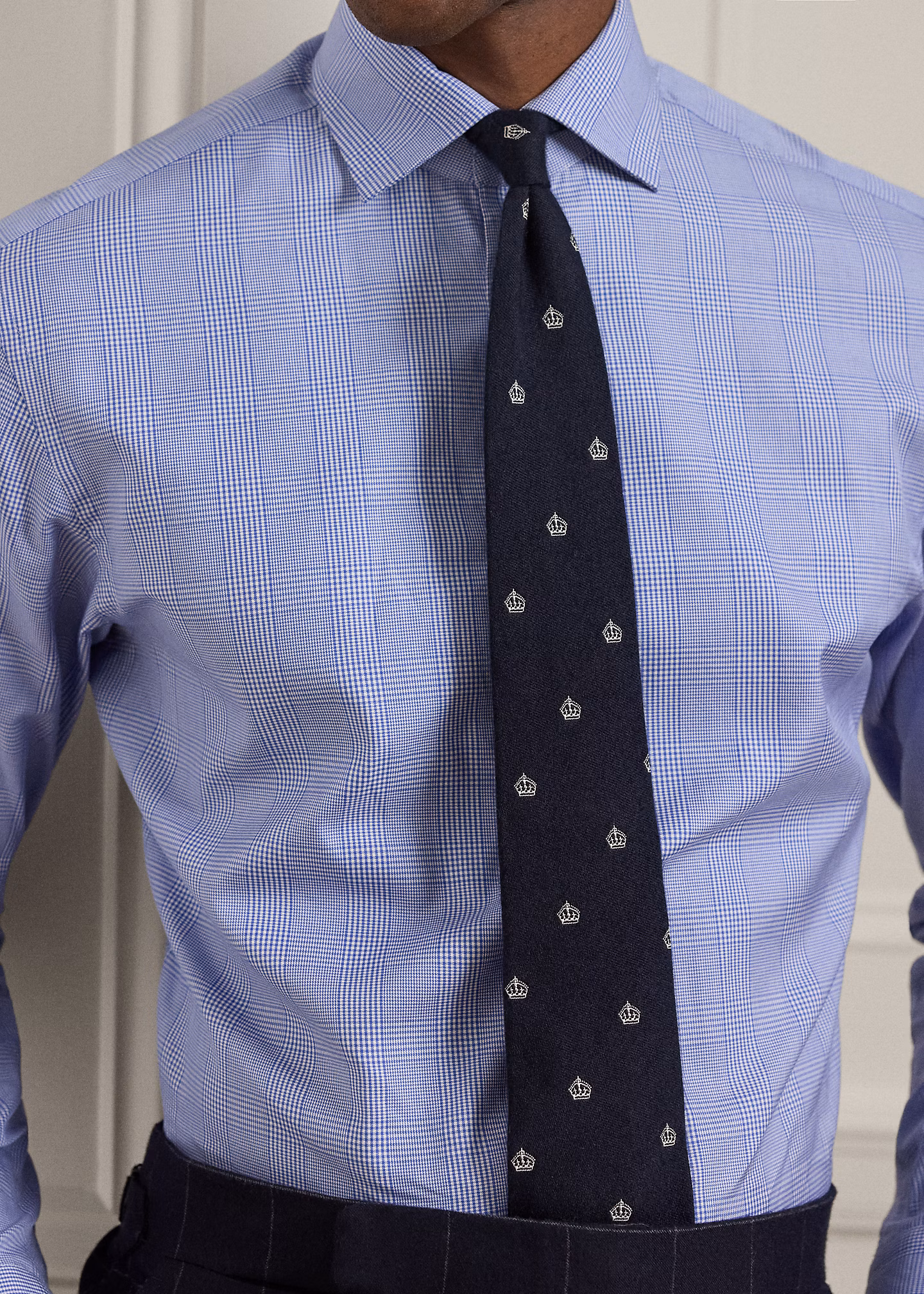 Twillhemd mit Glencheck-Muster - RALPH LAUREN OUTLET