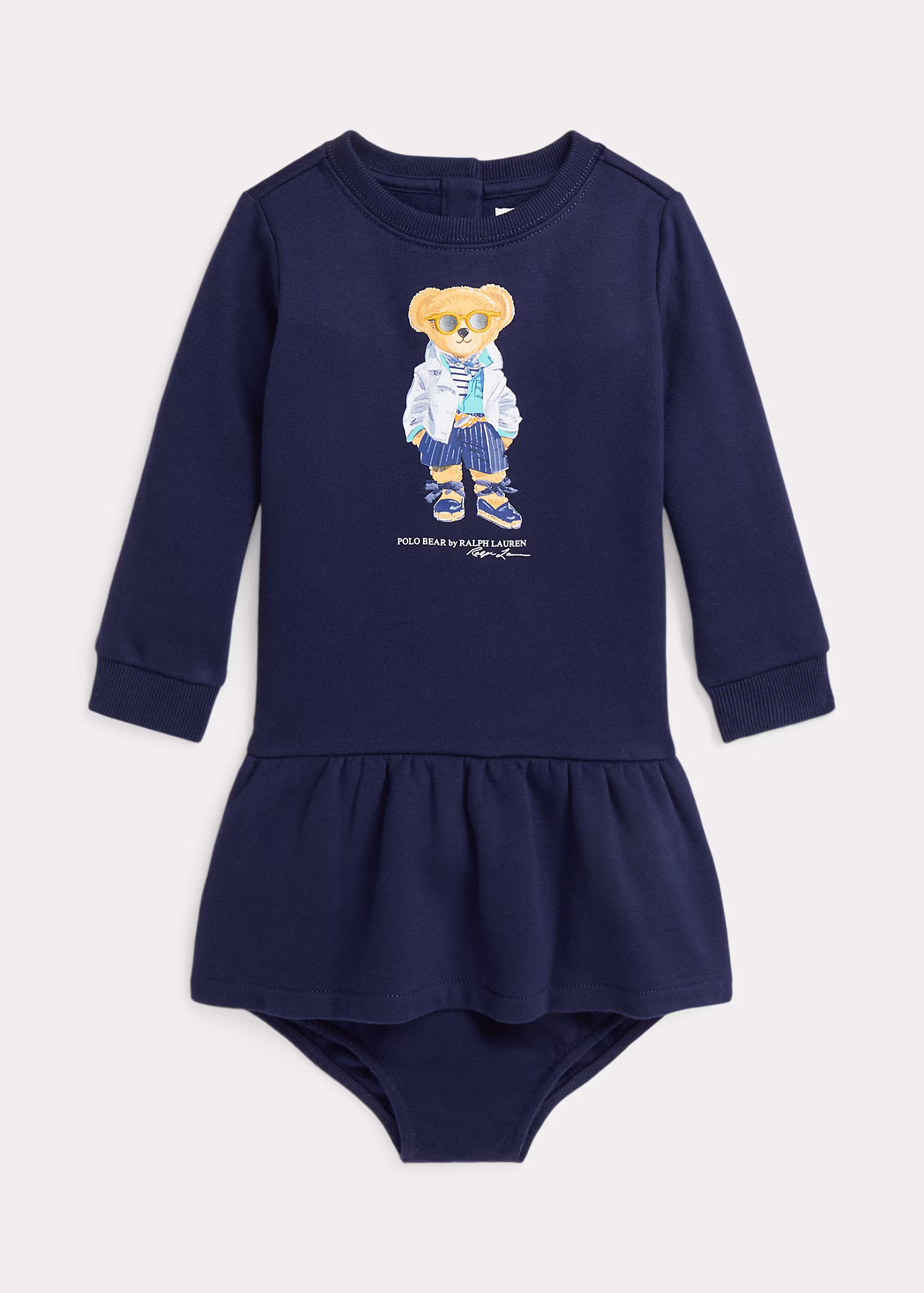 Fleecekleid und Höschen mit Polo Bear - RALPH LAUREN OUTLET