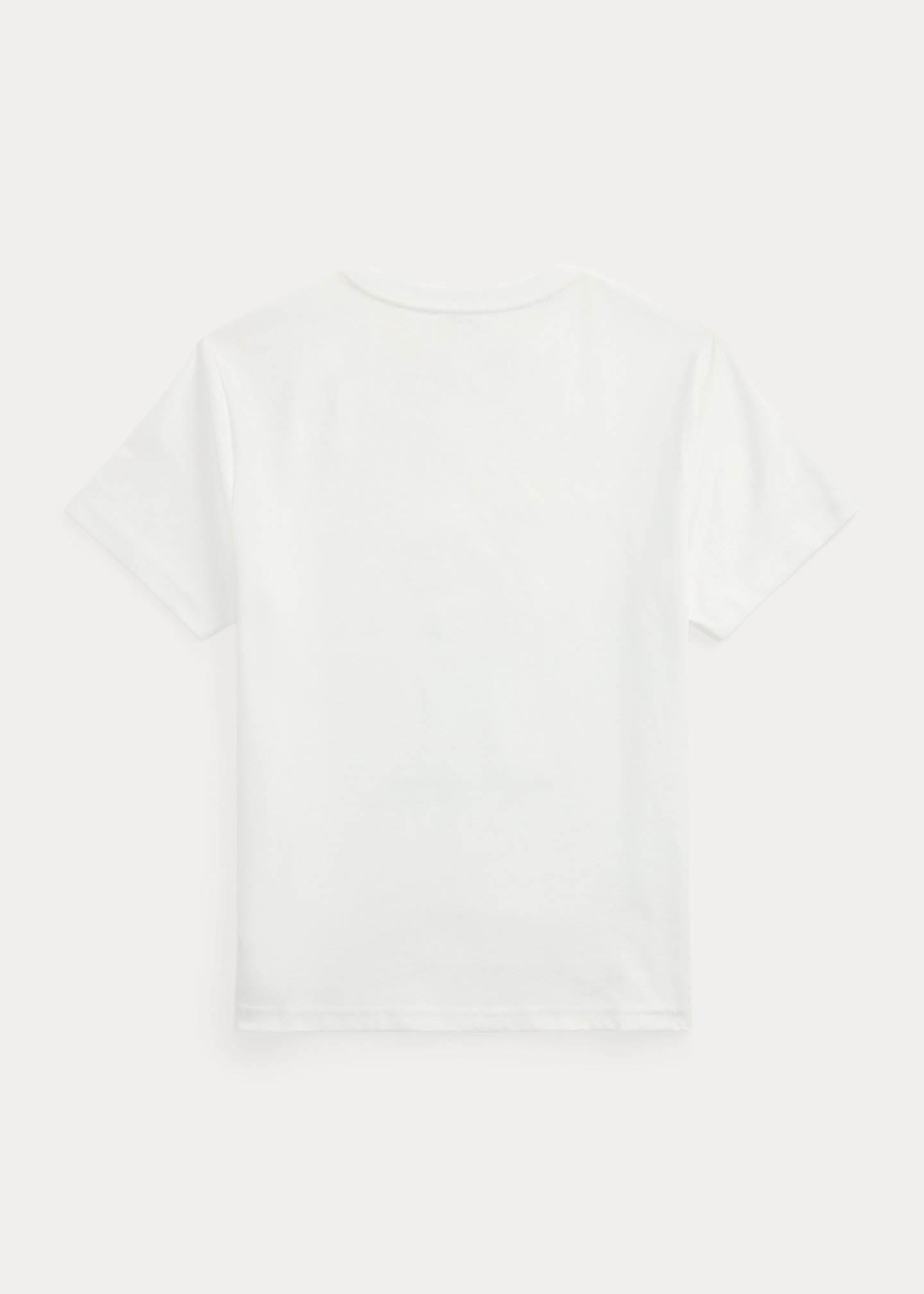 Baumwolljersey-T-Shirt mit Polo Bear - RALPH LAUREN OUTLET