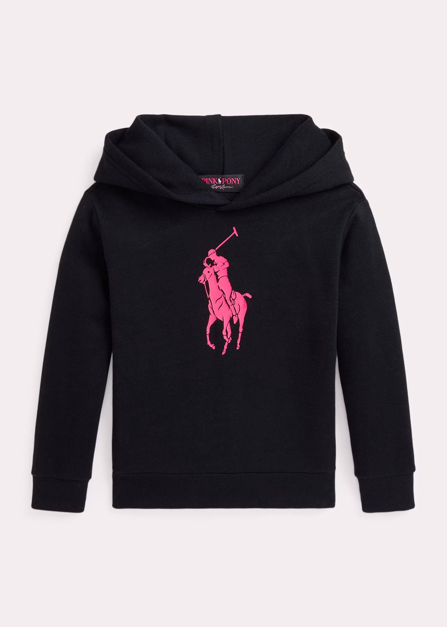 Fleece-Kapuzenpullover mit Pink Pony - RALPH LAUREN OUTLET