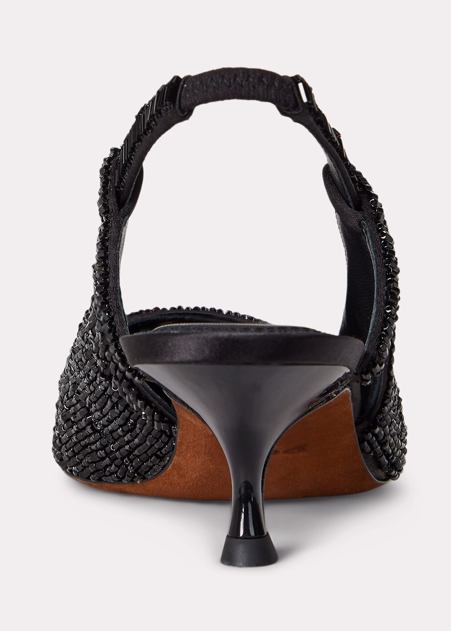 Absatzschuh mit Perlen und Riemchen - RALPH LAUREN OUTLET