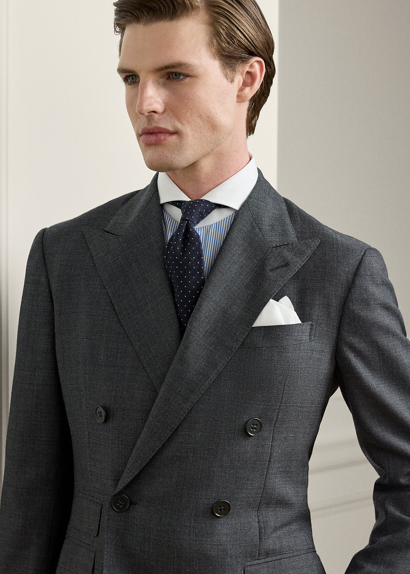 Anzug Kent mit Glencheck-Muster - RALPH LAUREN OUTLET