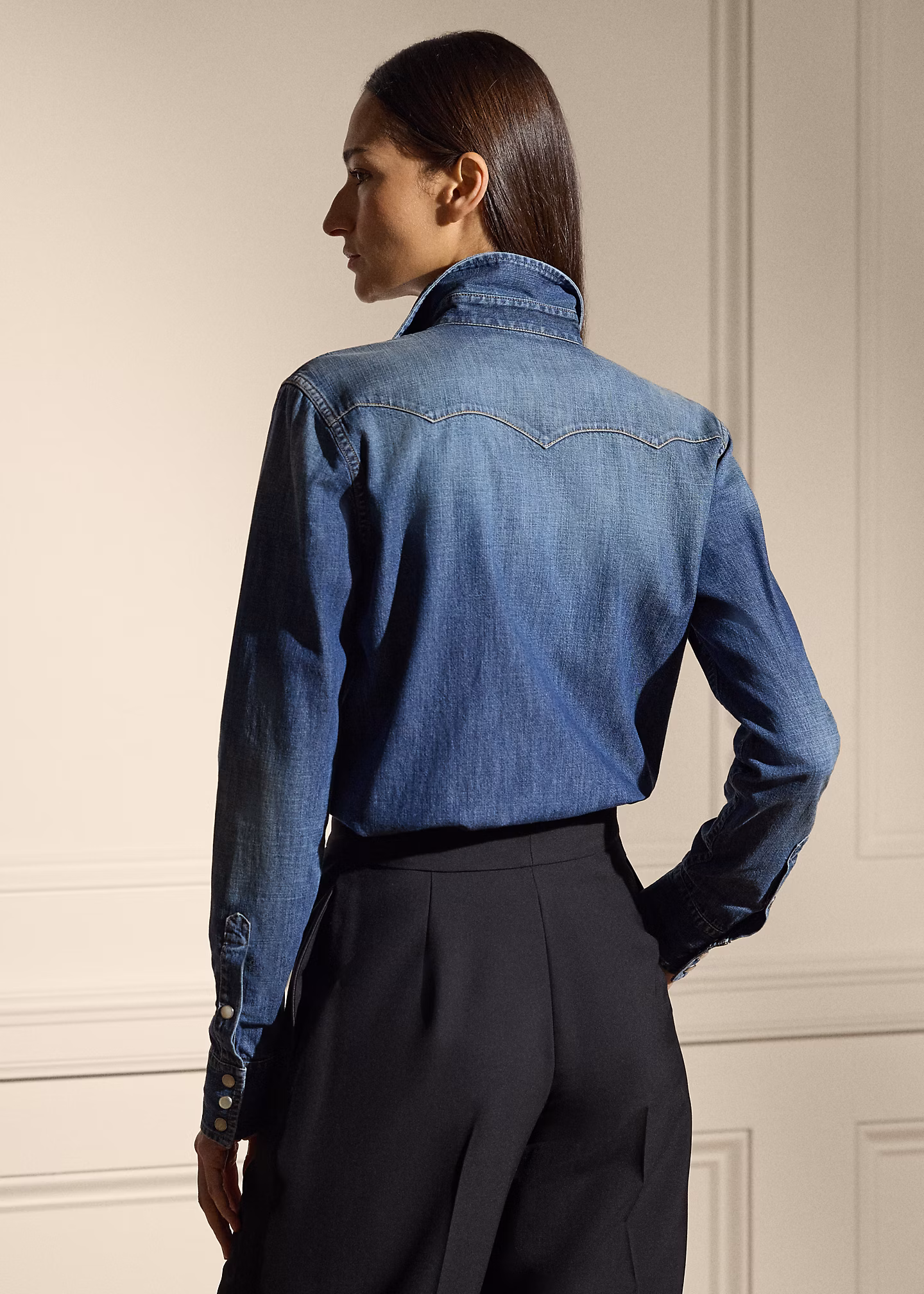 Westernhemd Payson aus Baumwolldenim - RALPH LAUREN OUTLET