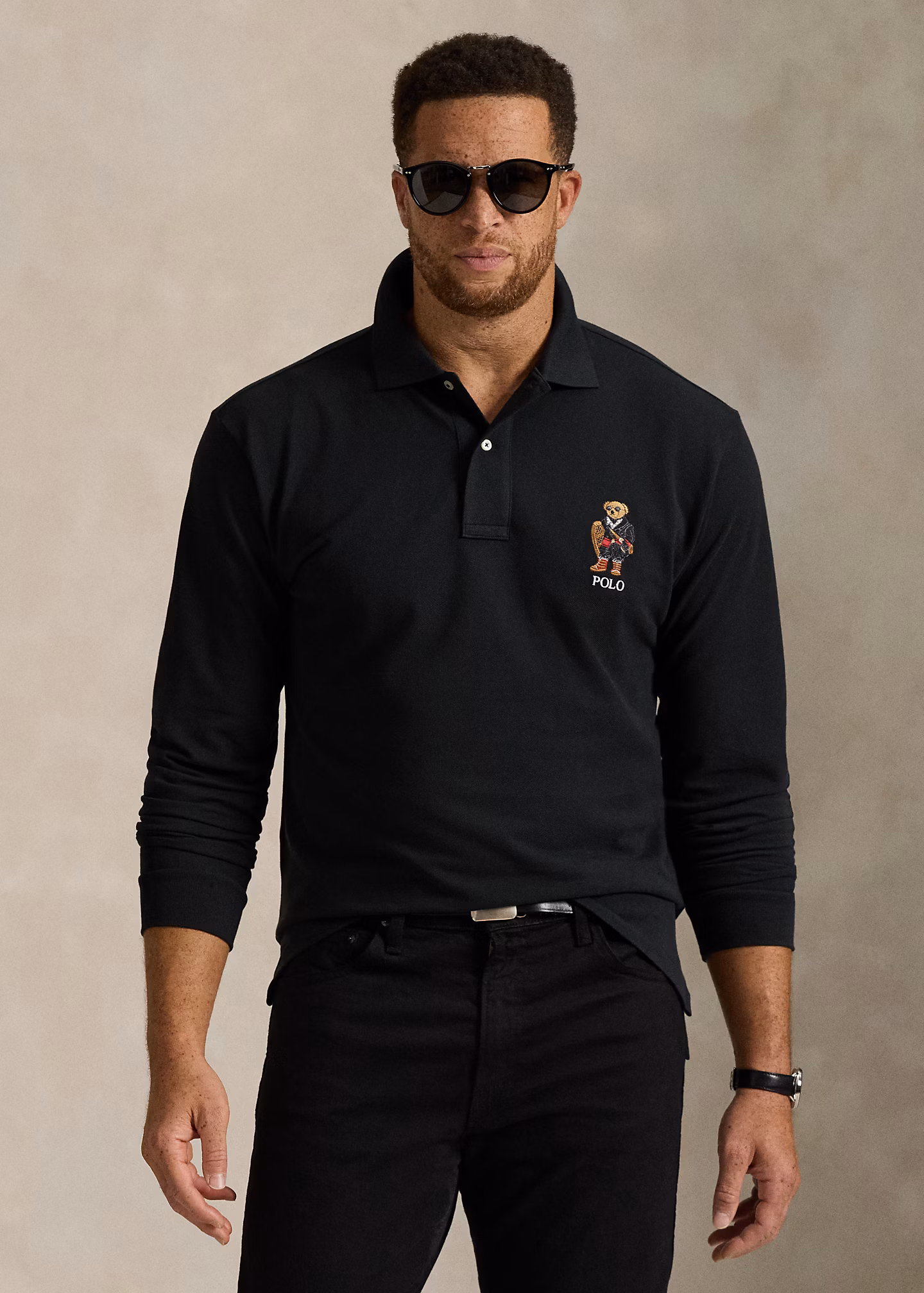 Piqué-Poloshirt mit Polo Bear - RALPH LAUREN OUTLET