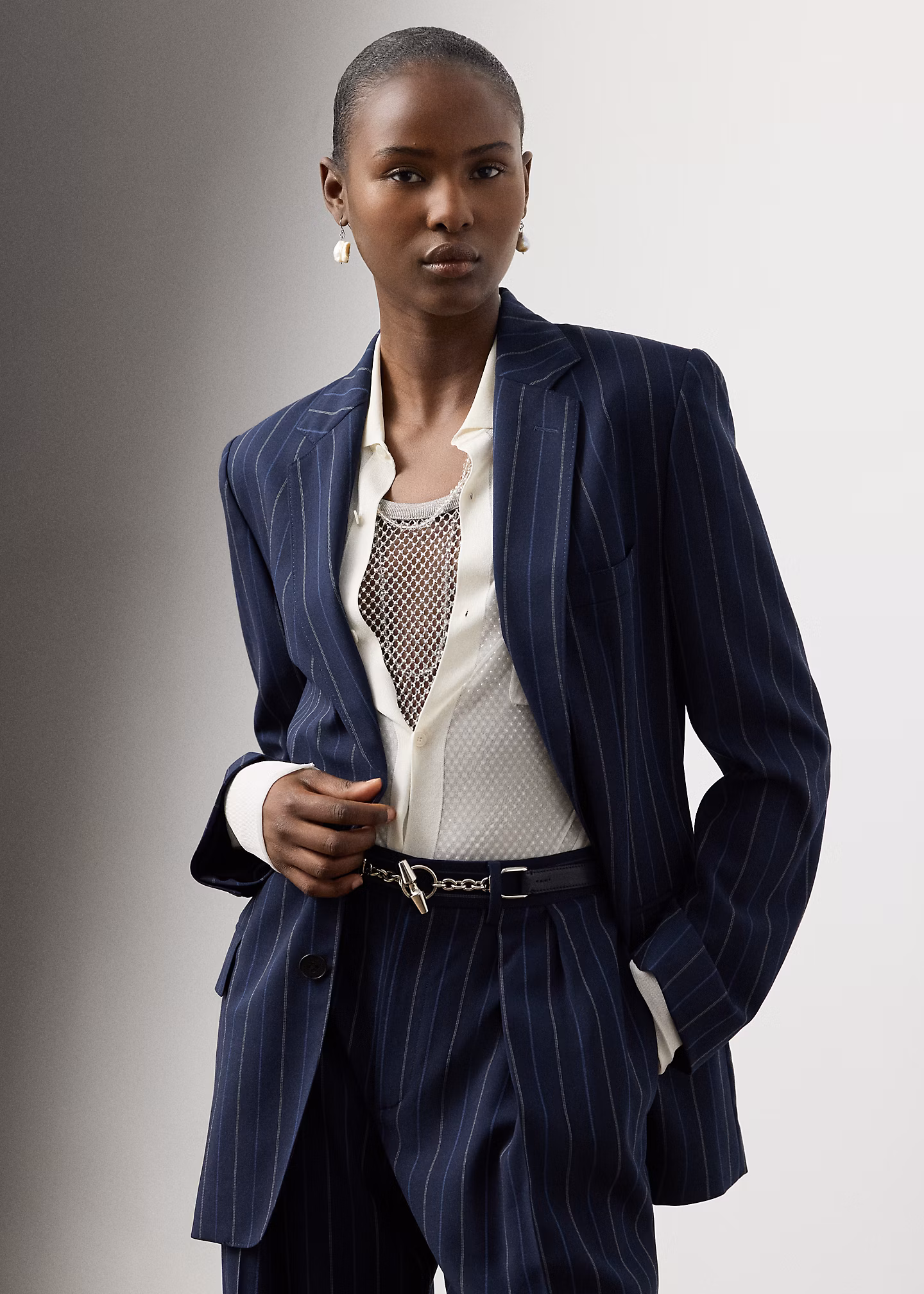 Gestreifte Wolljacke Marcy - RALPH LAUREN OUTLET