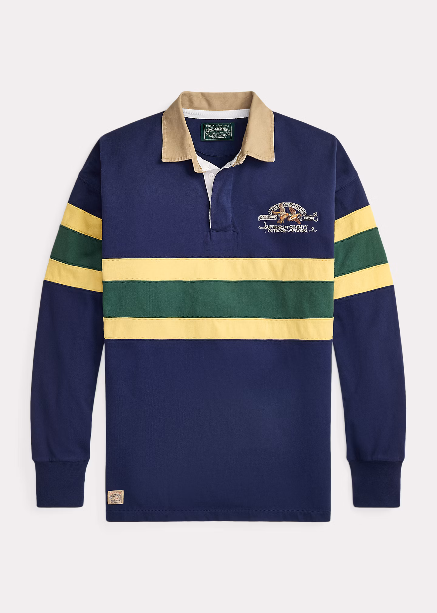 Vintage-Fit Rugbyhemd mit Stickerei - RALPH LAUREN OUTLET