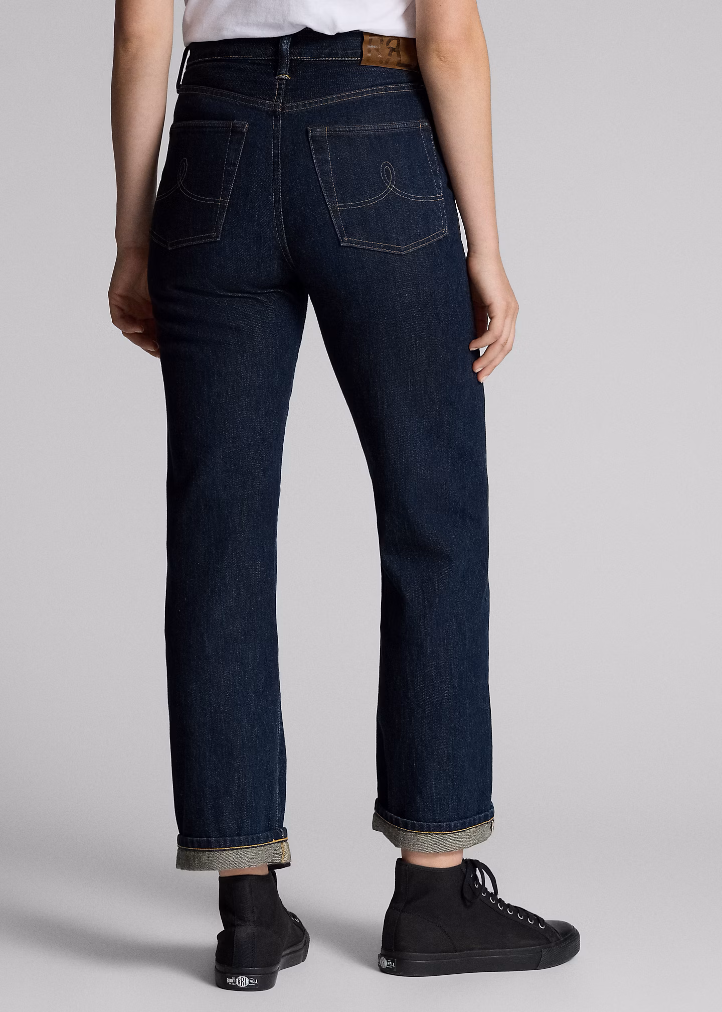 Boy-Fit Jeans mit hohem Bund - RALPH LAUREN OUTLET