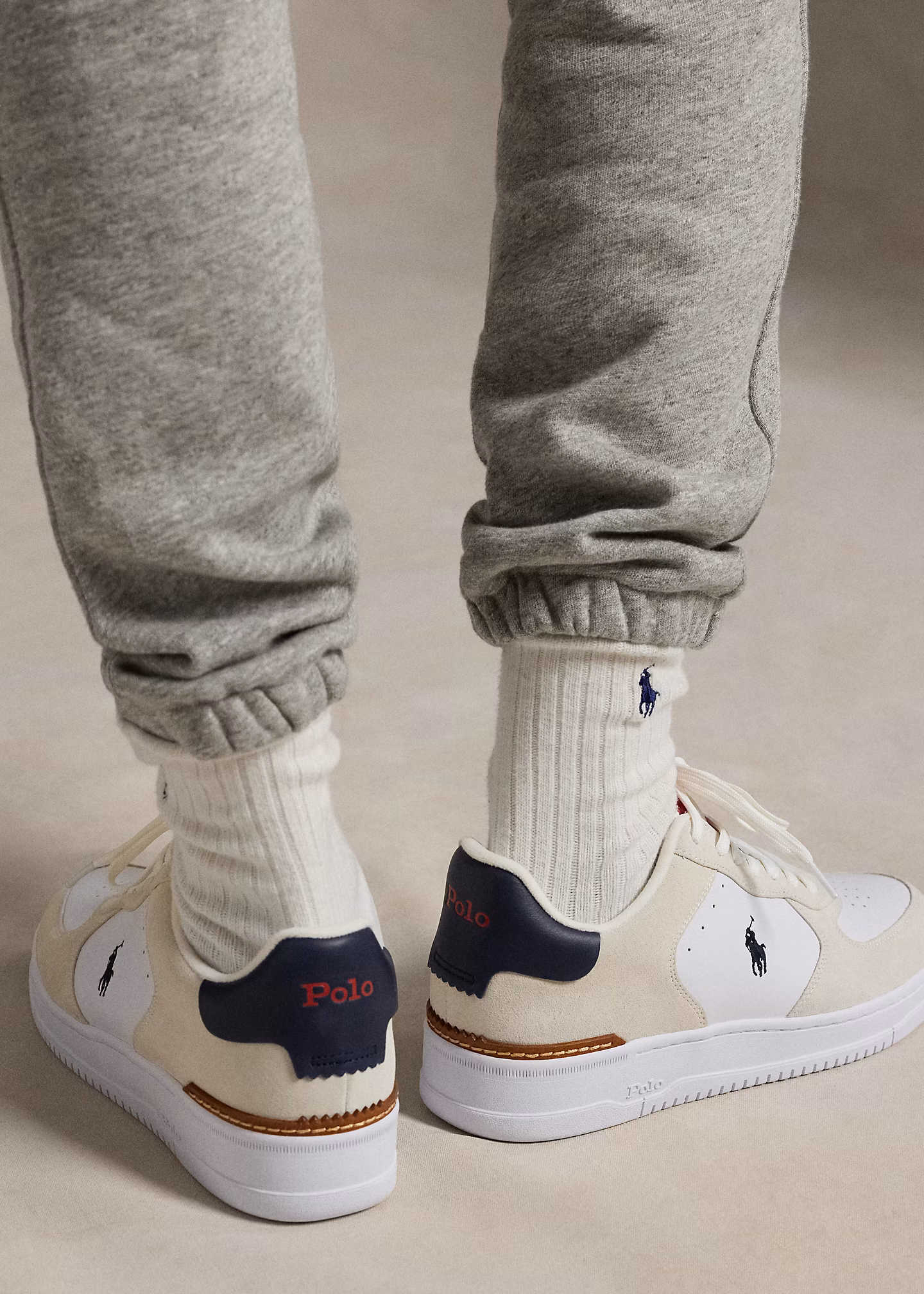 Wildleder-Sneaker Masters Court - RALPH LAUREN OUTLET