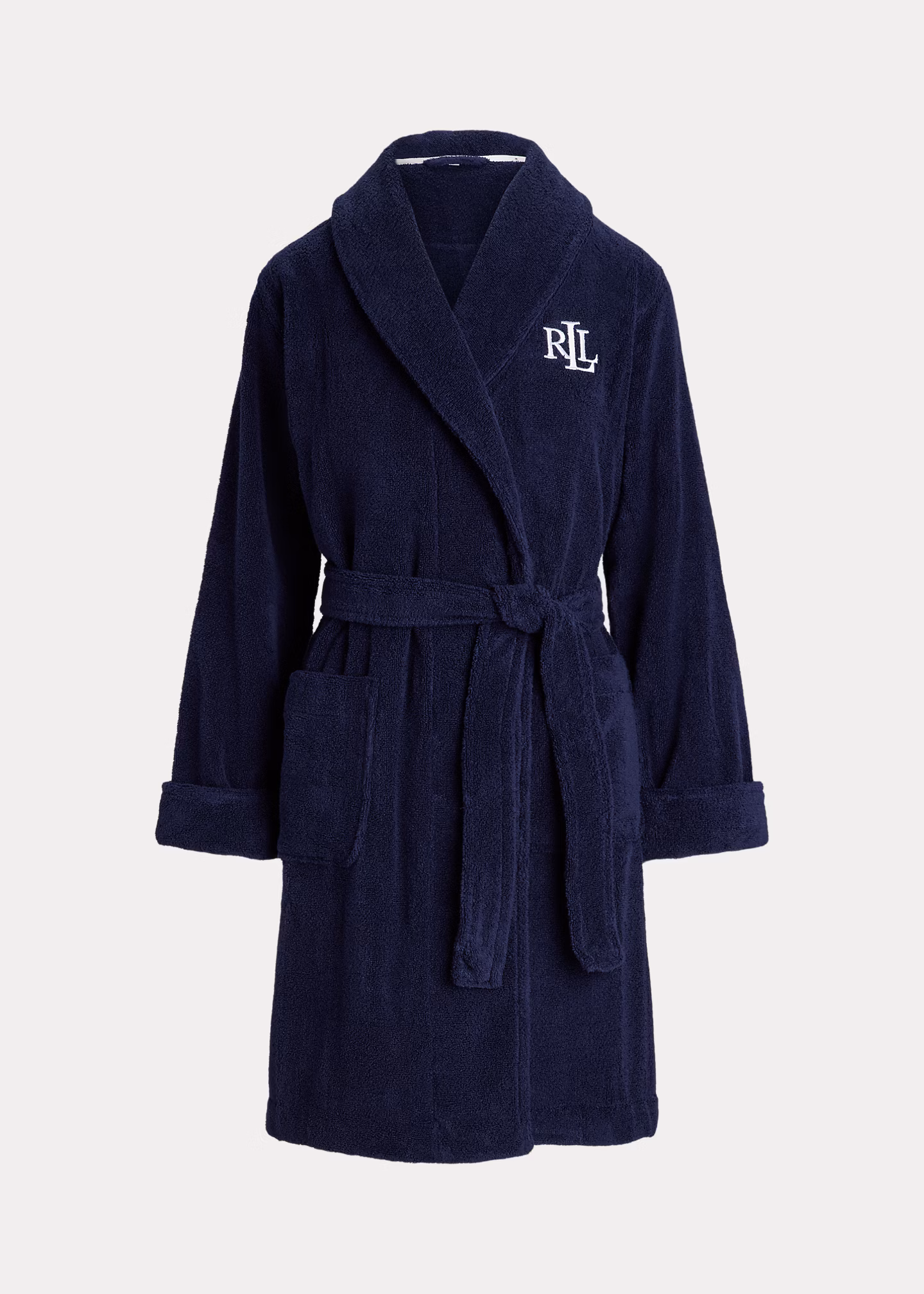 Frottee-Bademantel mit Schalkragen - RALPH LAUREN OUTLET