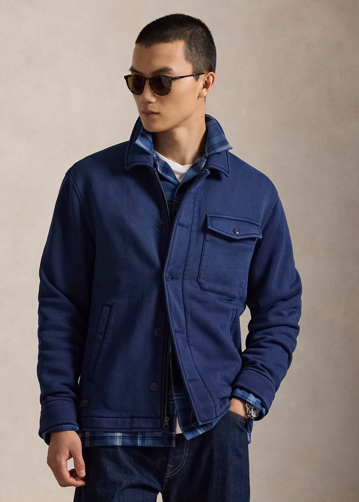 Bootsjacke aus Fleece - RALPH LAUREN OUTLET