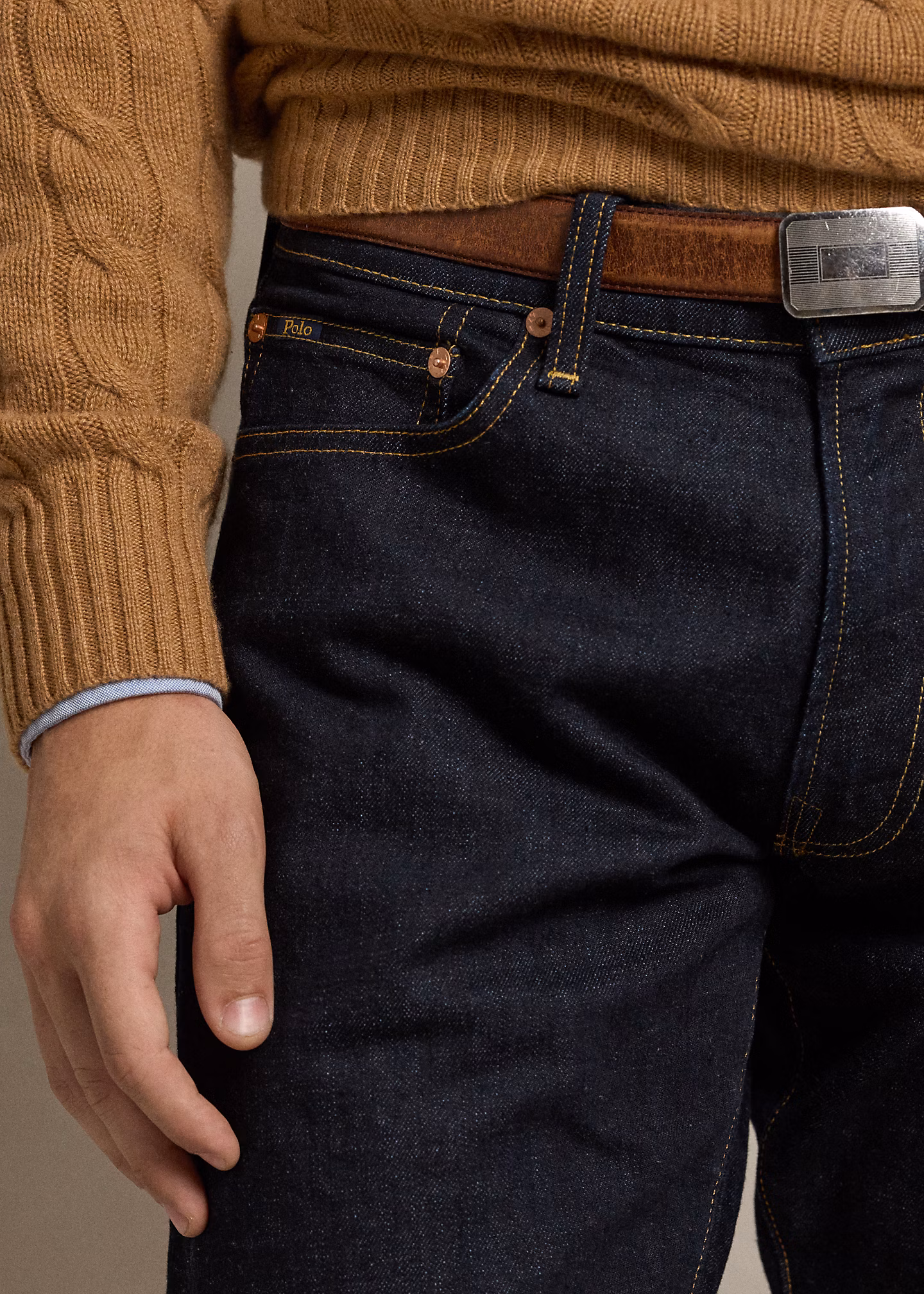 Stretchjeans Sullivan Slim mit Pony - RALPH LAUREN OUTLET