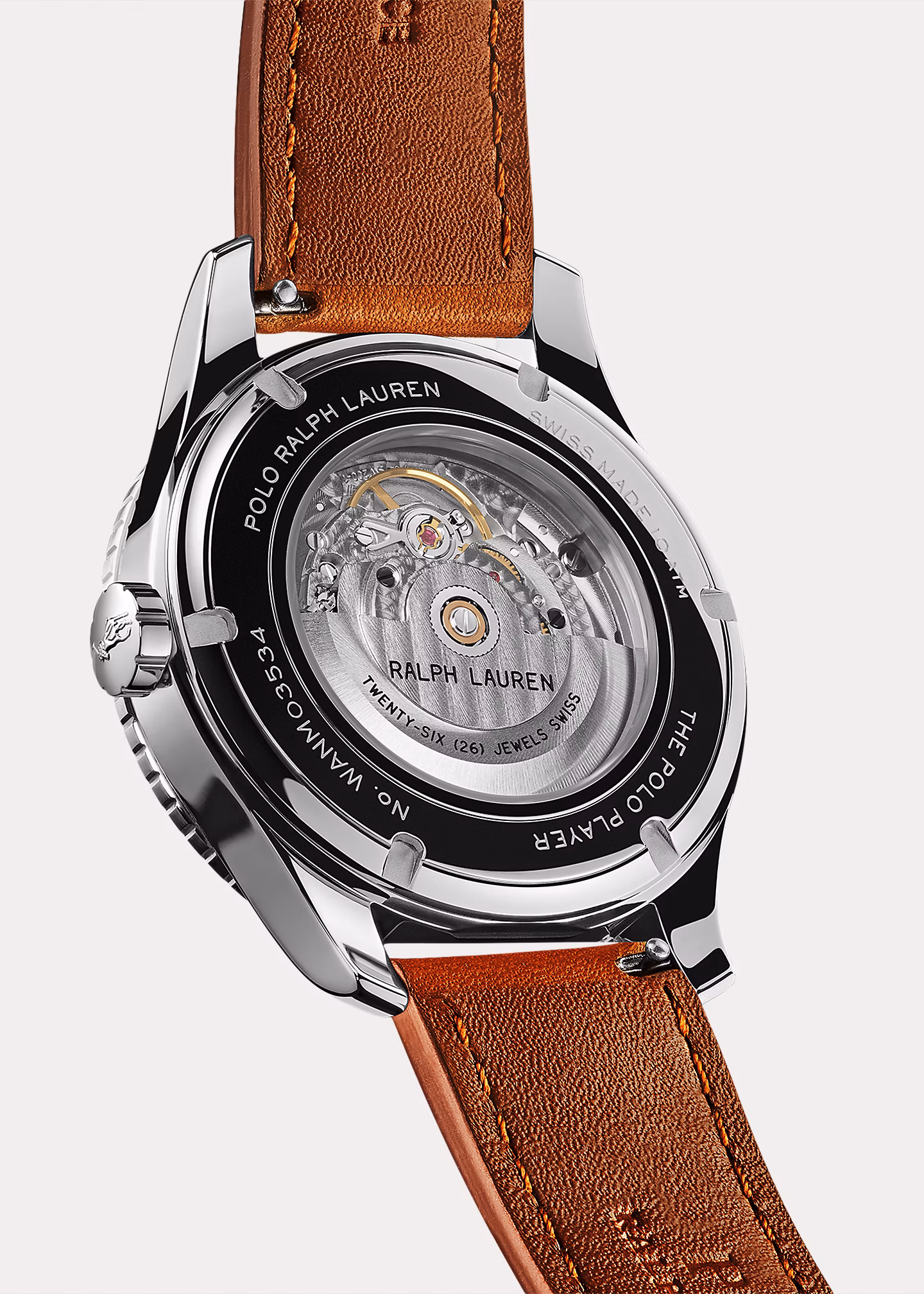 Stahl-Armbanduhr Polo Player in Grün - RALPH LAUREN OUTLET