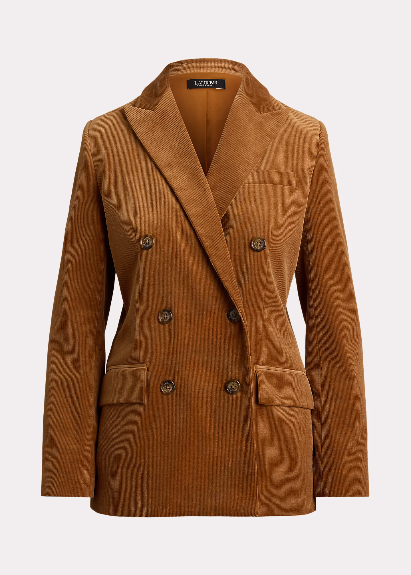 Zweireihiger Blazer aus Kordsamt - RALPH LAUREN OUTLET