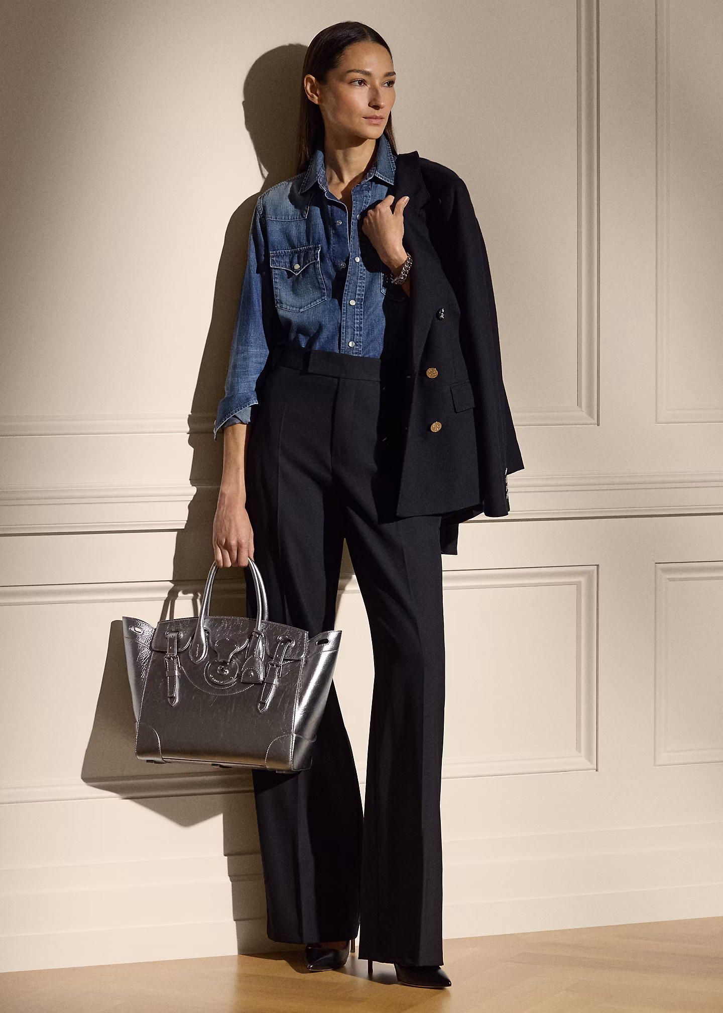 Westernhemd Payson aus Baumwolldenim - RALPH LAUREN OUTLET