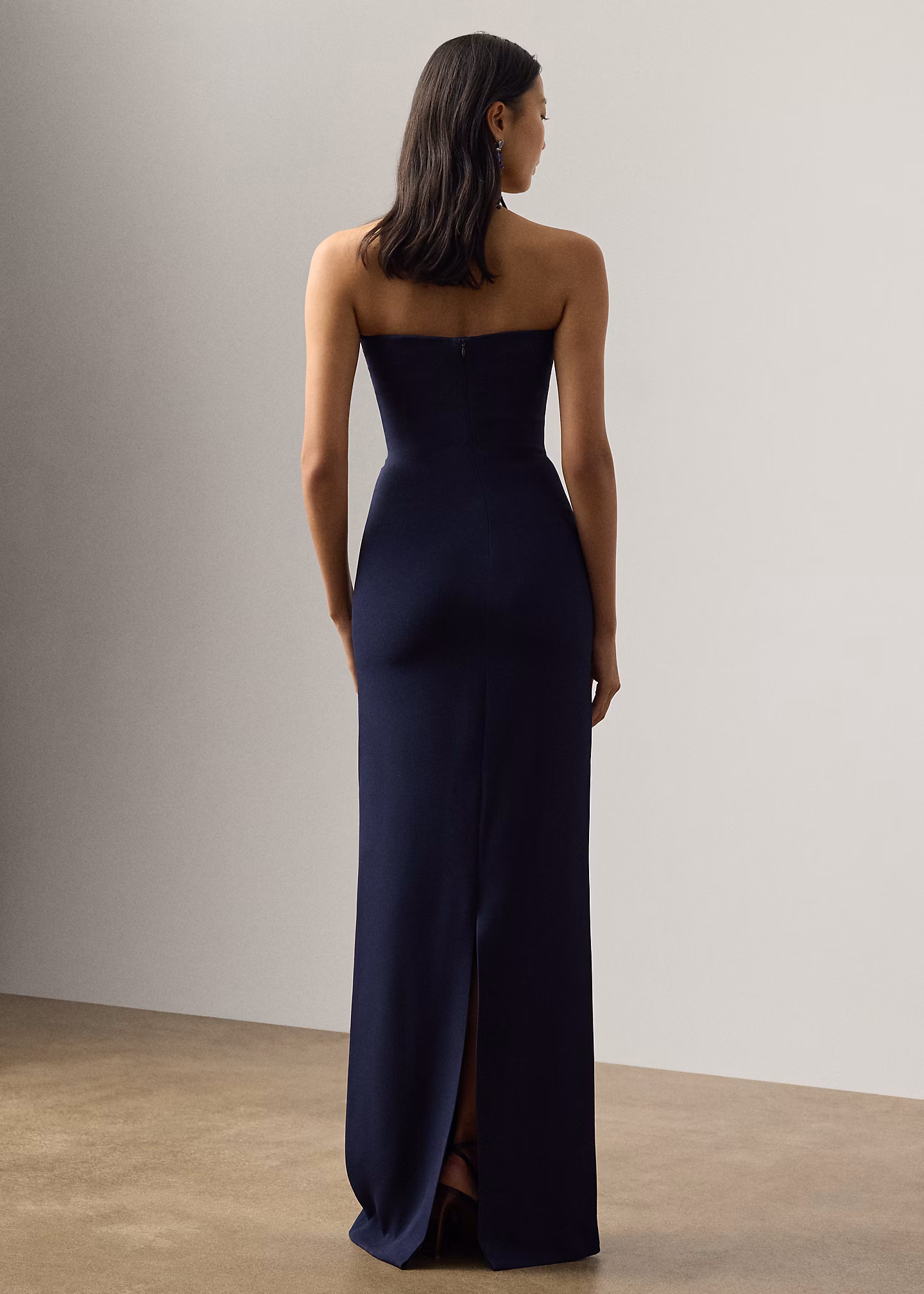Abendkleid Shelly aus Seidencady - RALPH LAUREN OUTLET