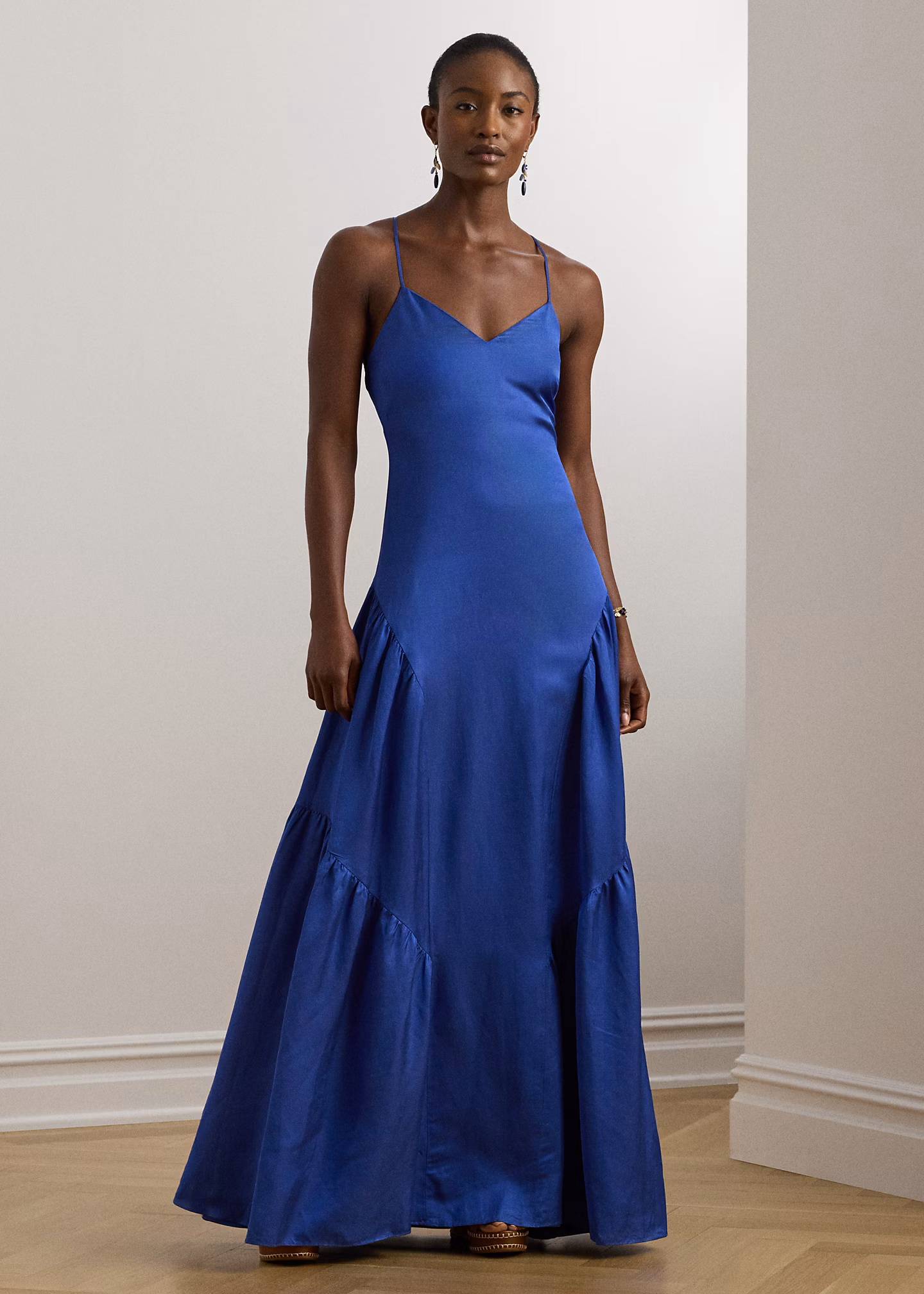 Ärmelloses Shantung-Abendkleid - RALPH LAUREN OUTLET