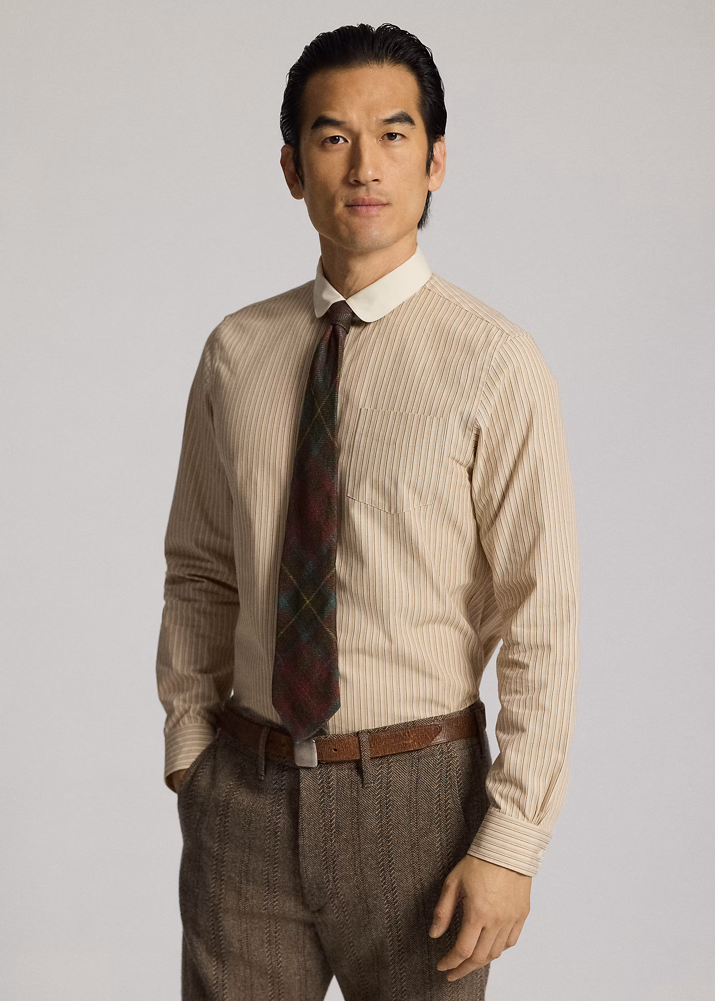 Slim-Fit Ratière-Hemd mit Streifen - RALPH LAUREN OUTLET