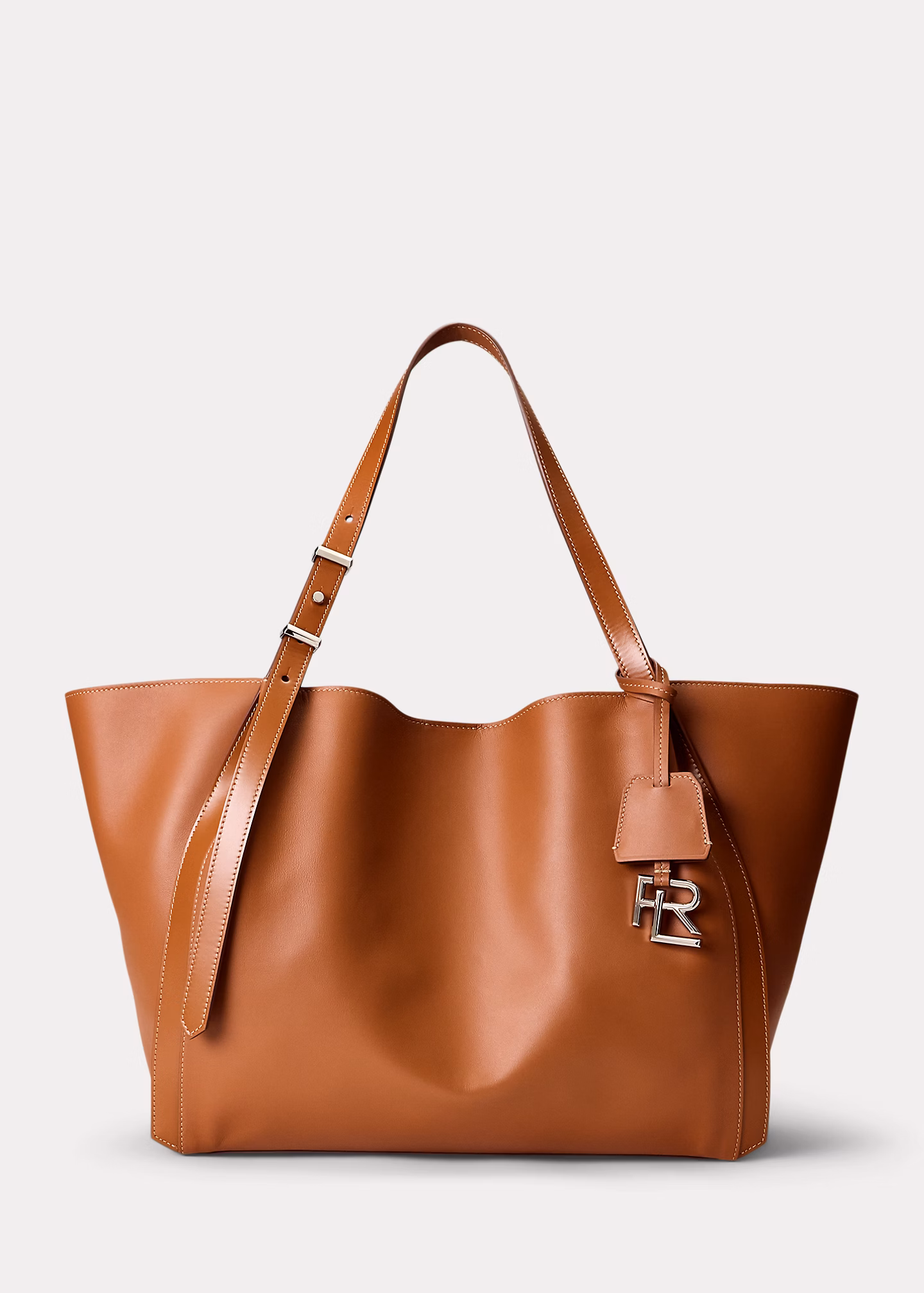 Tragetasche RL 888 aus Kalbsleder - RALPH LAUREN OUTLET