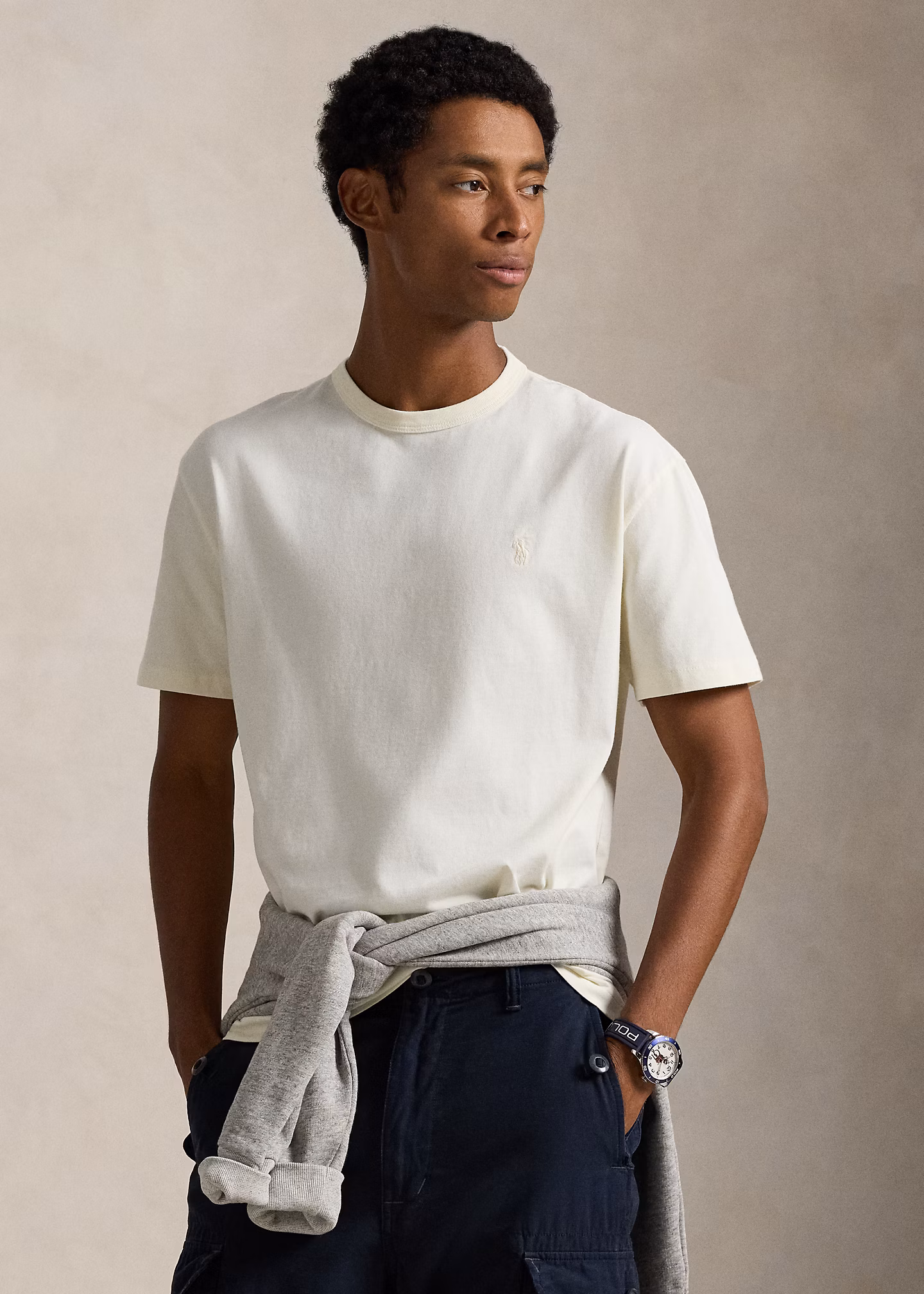 Classic Fit Garment-Dyed Jersey T-Shirt - RALPH LAUREN OUTLET