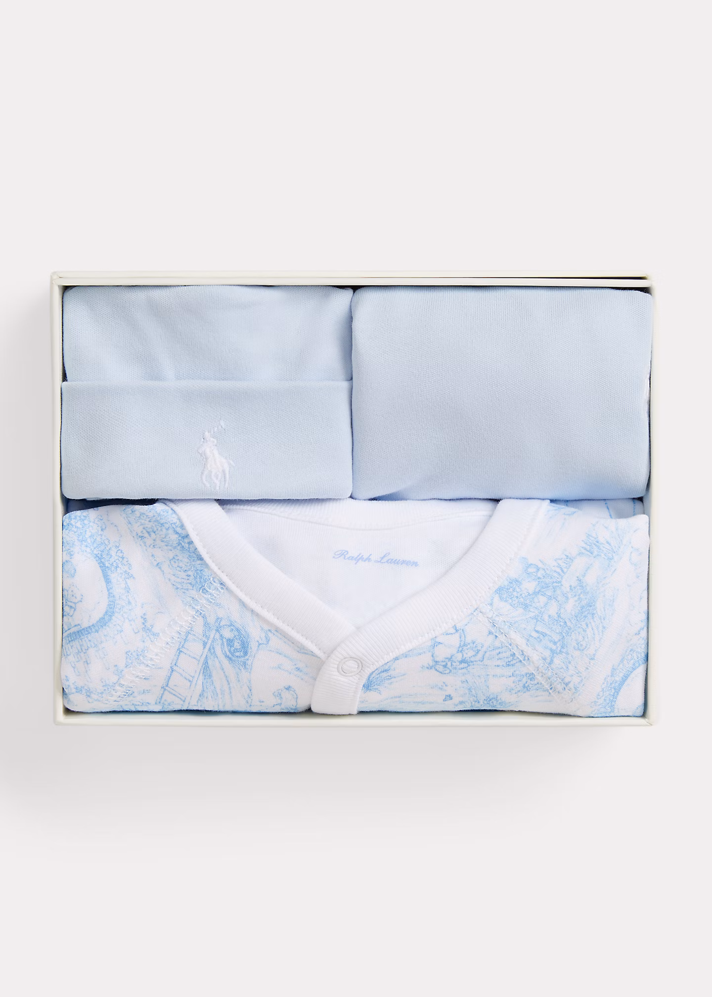 3-teiliges Geschenkset mit Toile-Druck - RALPH LAUREN OUTLET