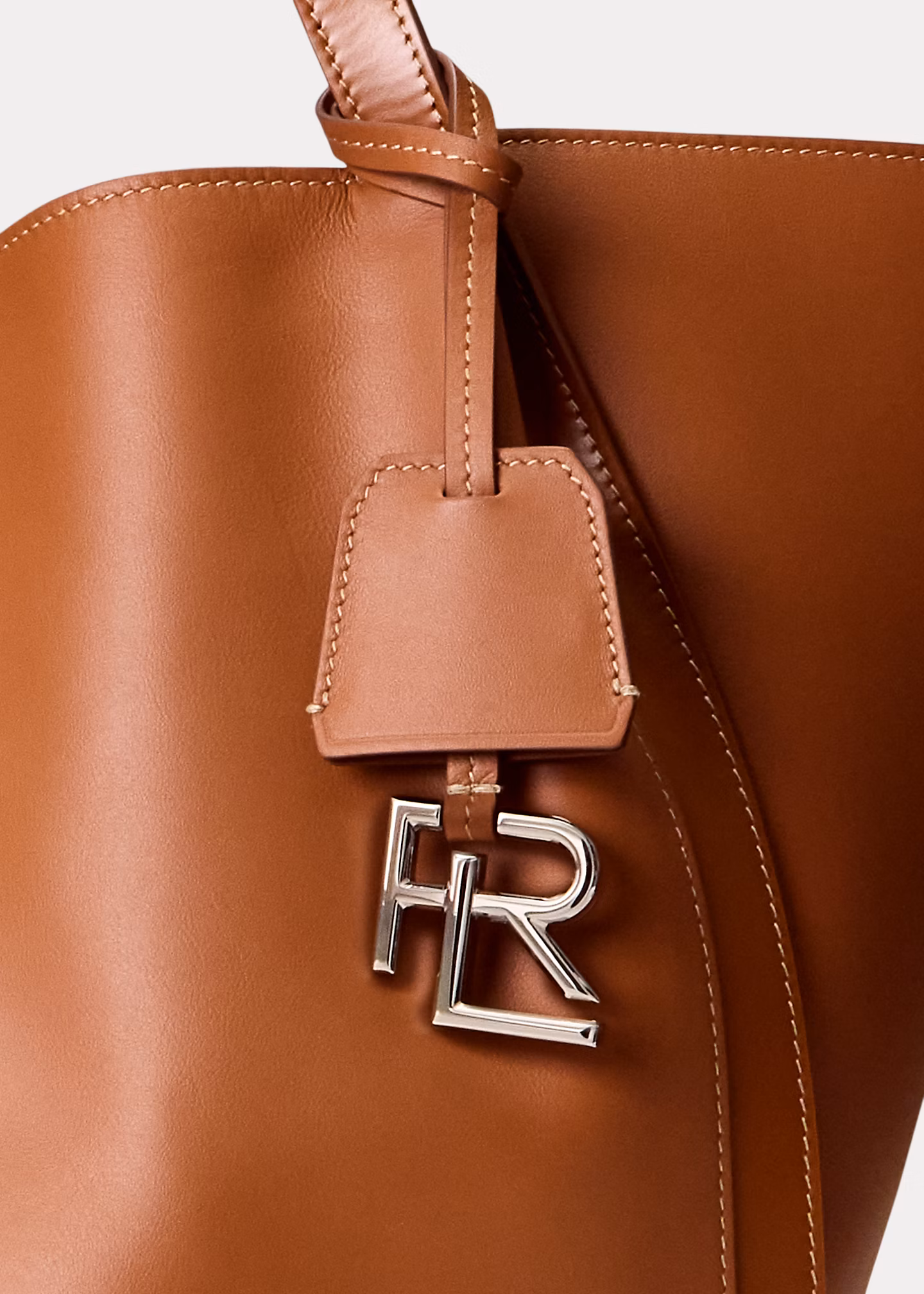 Tragetasche RL 888 aus Kalbsleder - RALPH LAUREN OUTLET