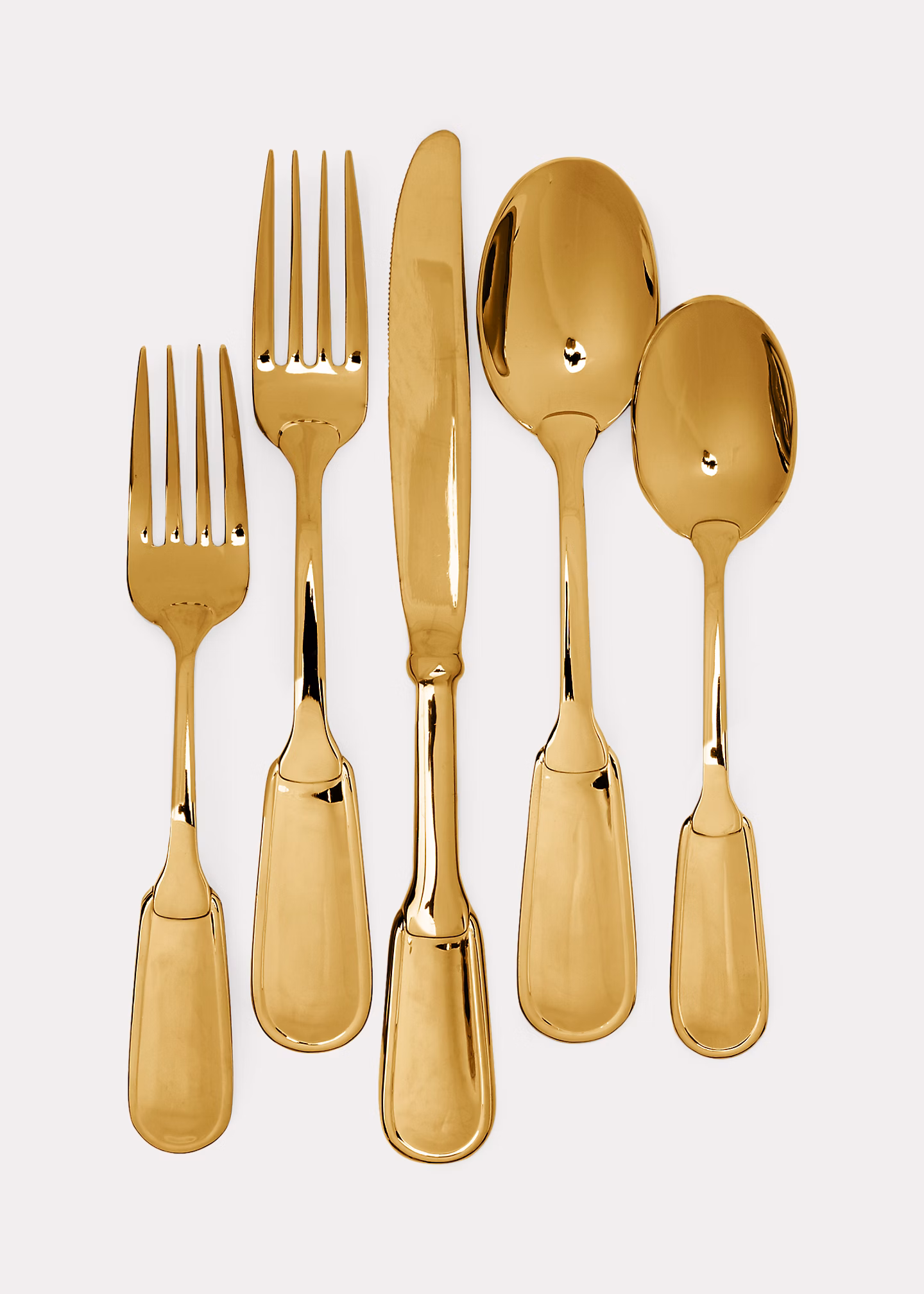 5-teiliges Tischset Wentworth in Gold - RALPH LAUREN OUTLET