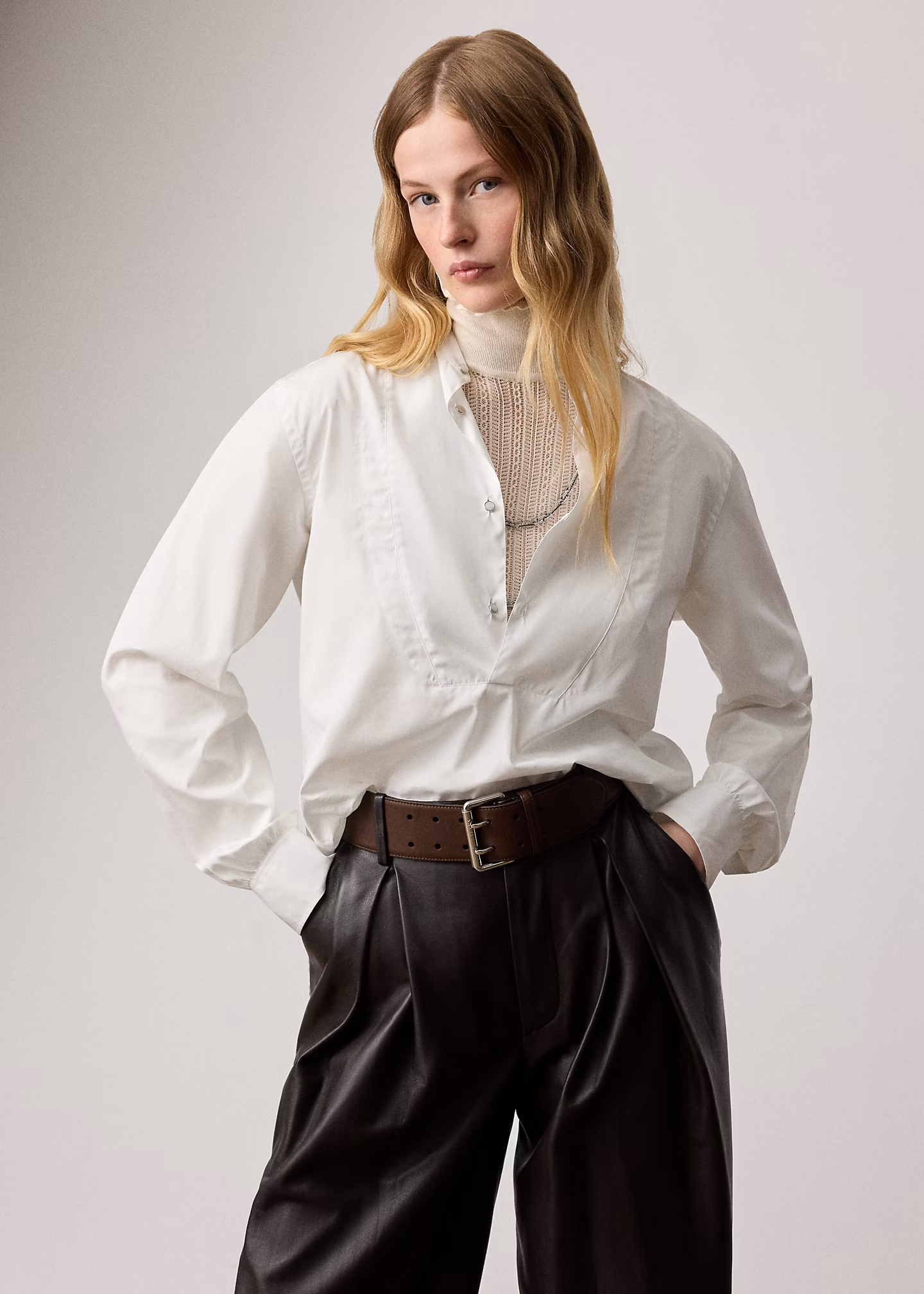 Bluse Abbie aus merzerisierter Baumwolle - RALPH LAUREN OUTLET