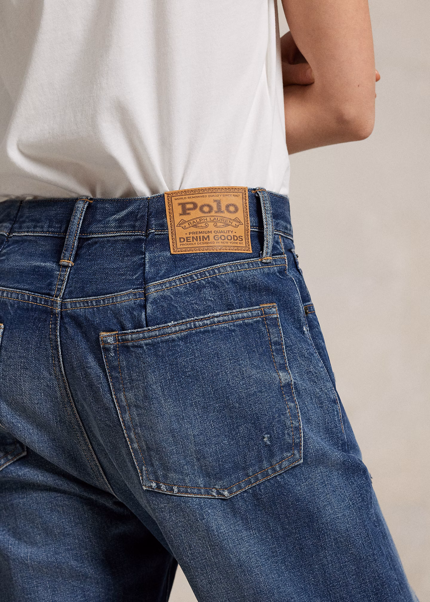 Slouch-Tapered-Fit Jeans - RALPH LAUREN OUTLET