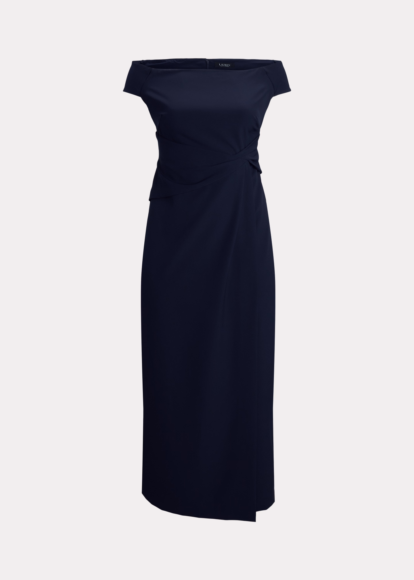 Schulterfreies Crêpe-Abendkleid - RALPH LAUREN OUTLET