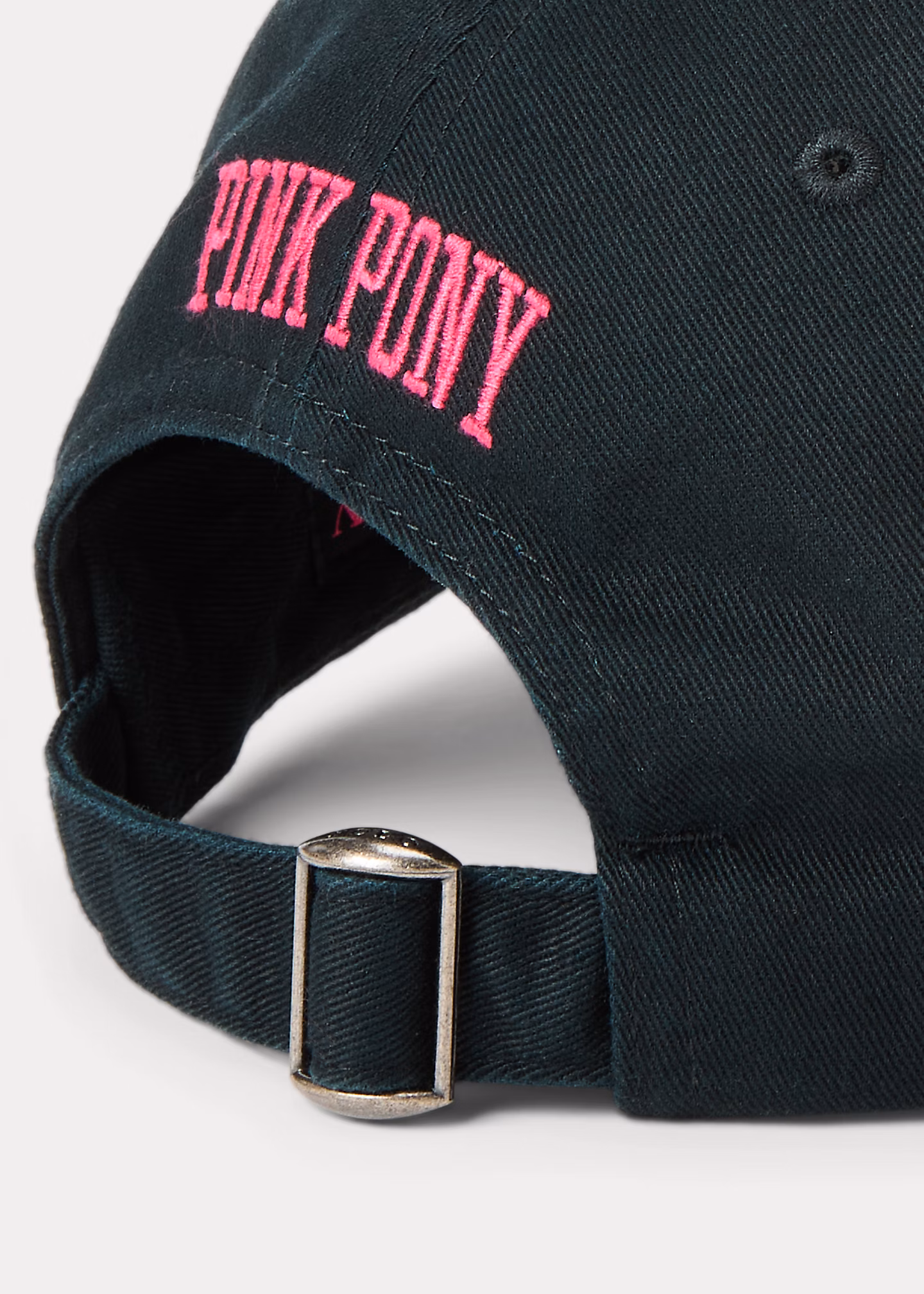 Twill-Baseballkappe mit Pink Pony - RALPH LAUREN OUTLET