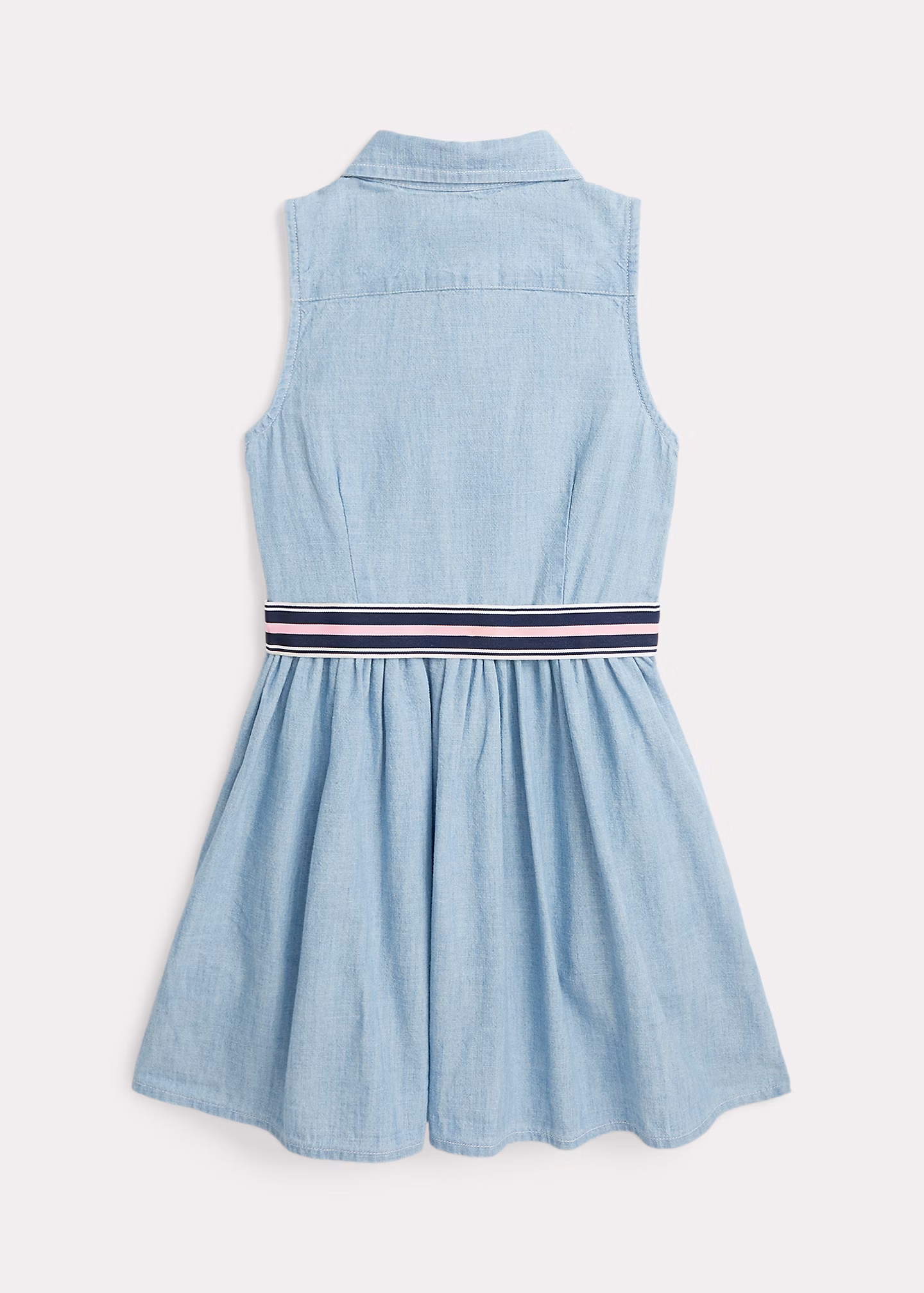 Baumwoll-Chambray-Hemdkleid mit Gürtel - RALPH LAUREN OUTLET