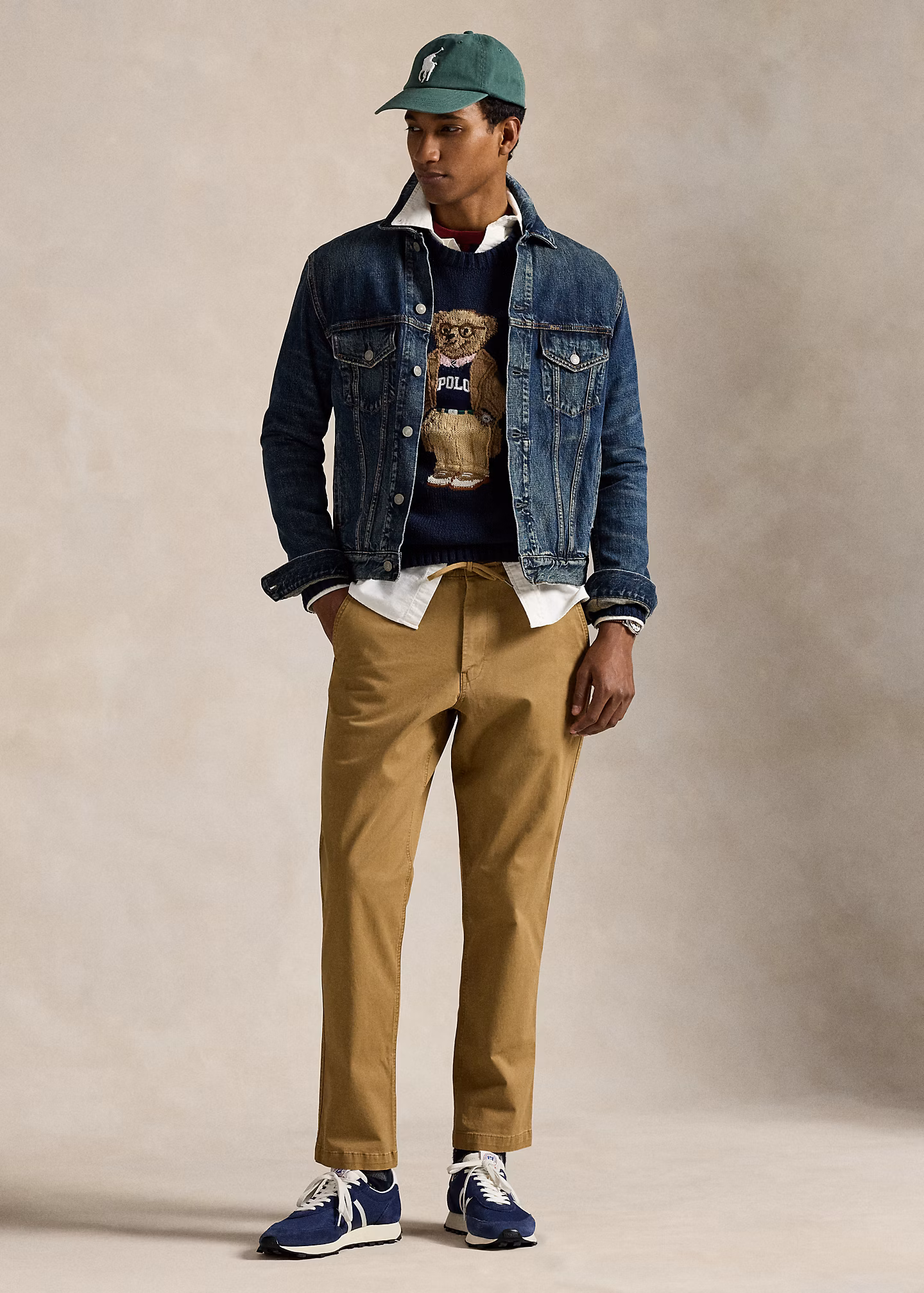 Classic-Fit Stretchhose Polo Prepster - RALPH LAUREN OUTLET