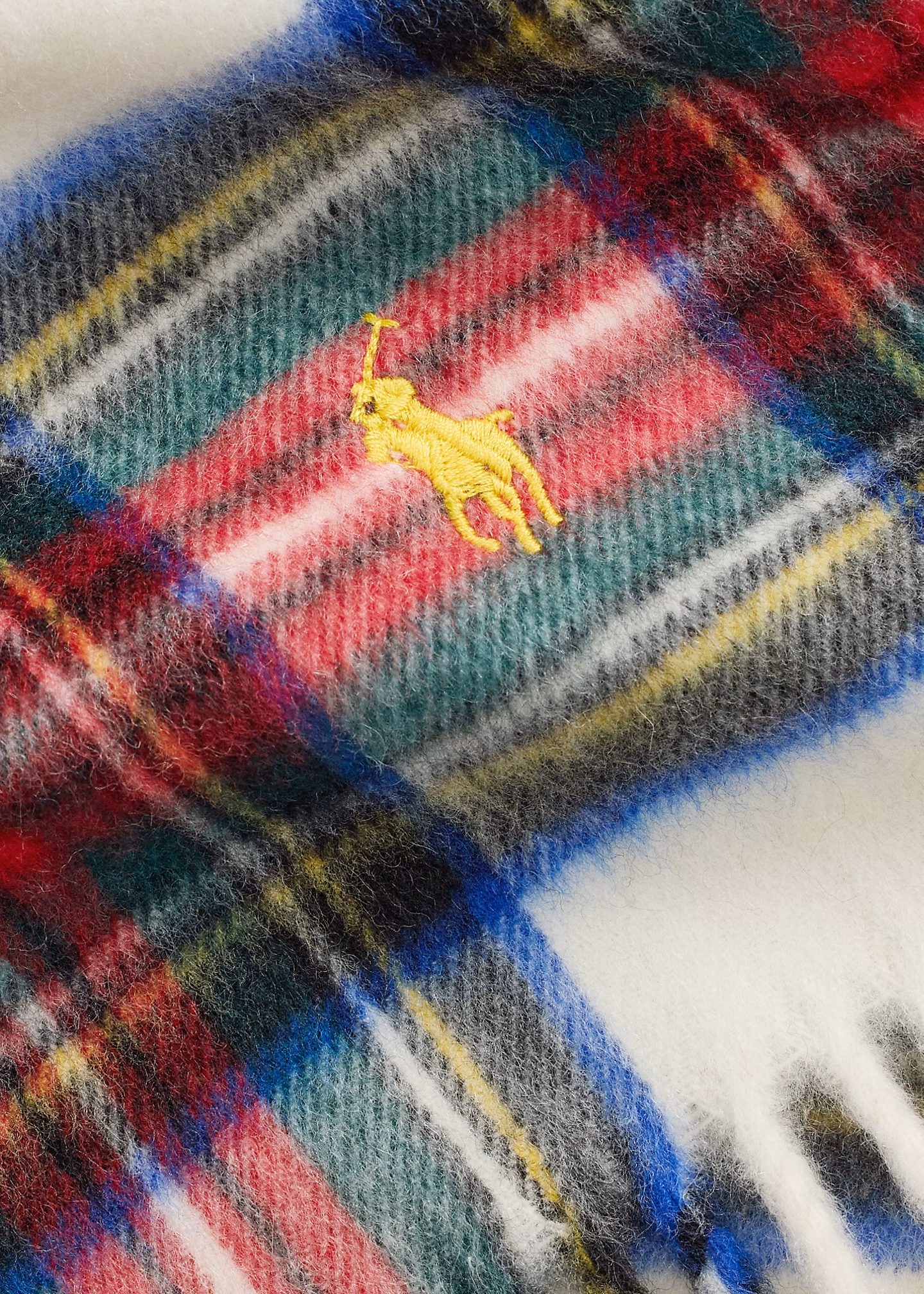 Karierter Schal aus Kaschmir - RALPH LAUREN OUTLET