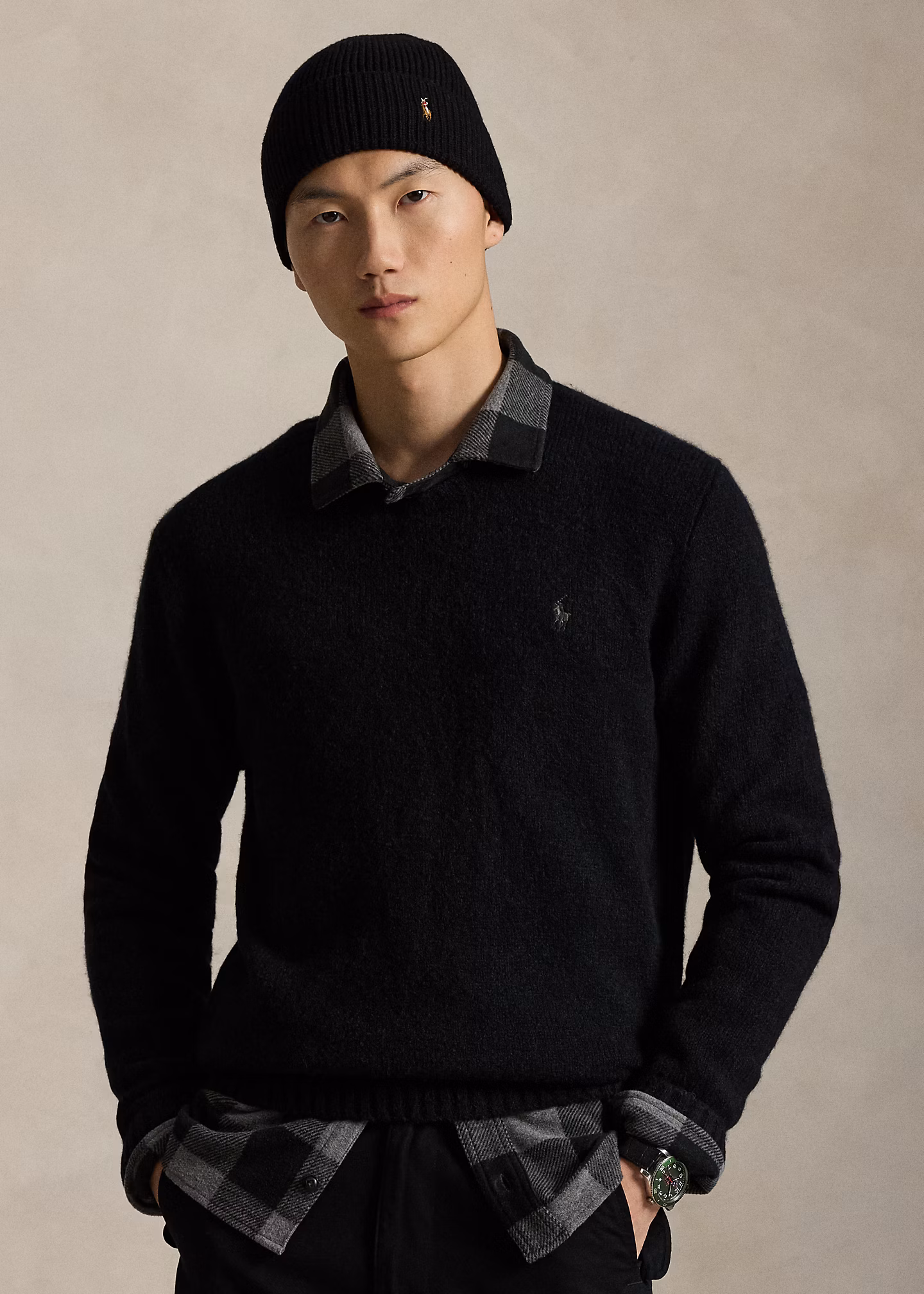 Strukturierter Rundhalspullover - RALPH LAUREN OUTLET