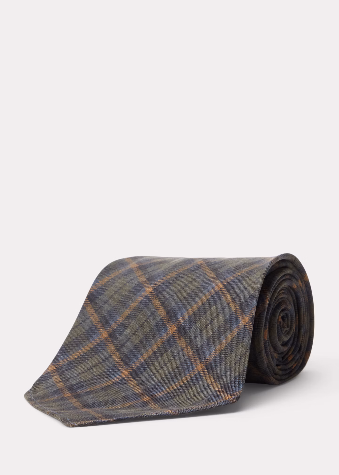 Handgefertigte karierte Twillkrawatte - RALPH LAUREN OUTLET