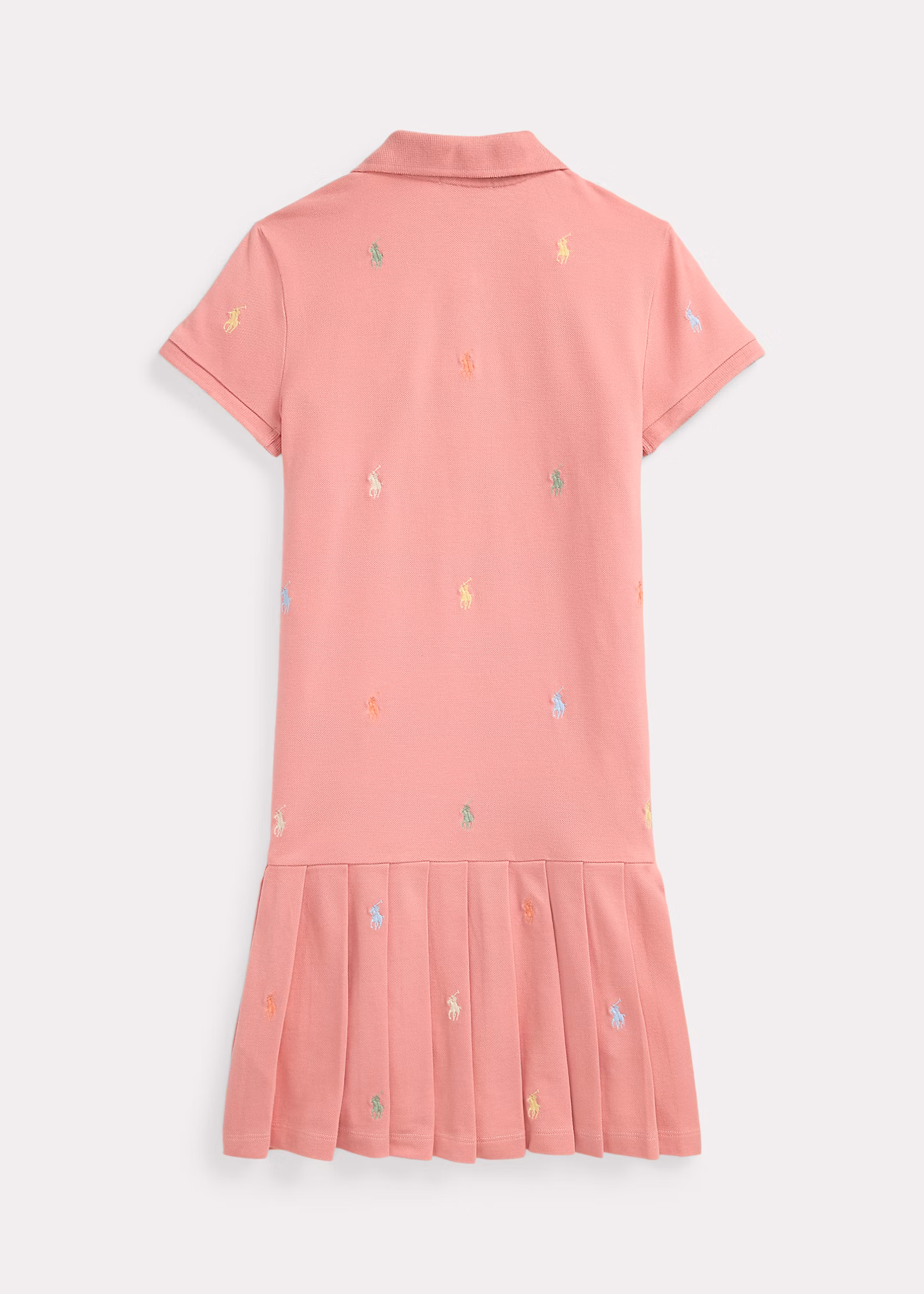 Stretchpiqué-Polokleid mit Polo Pony - RALPH LAUREN OUTLET