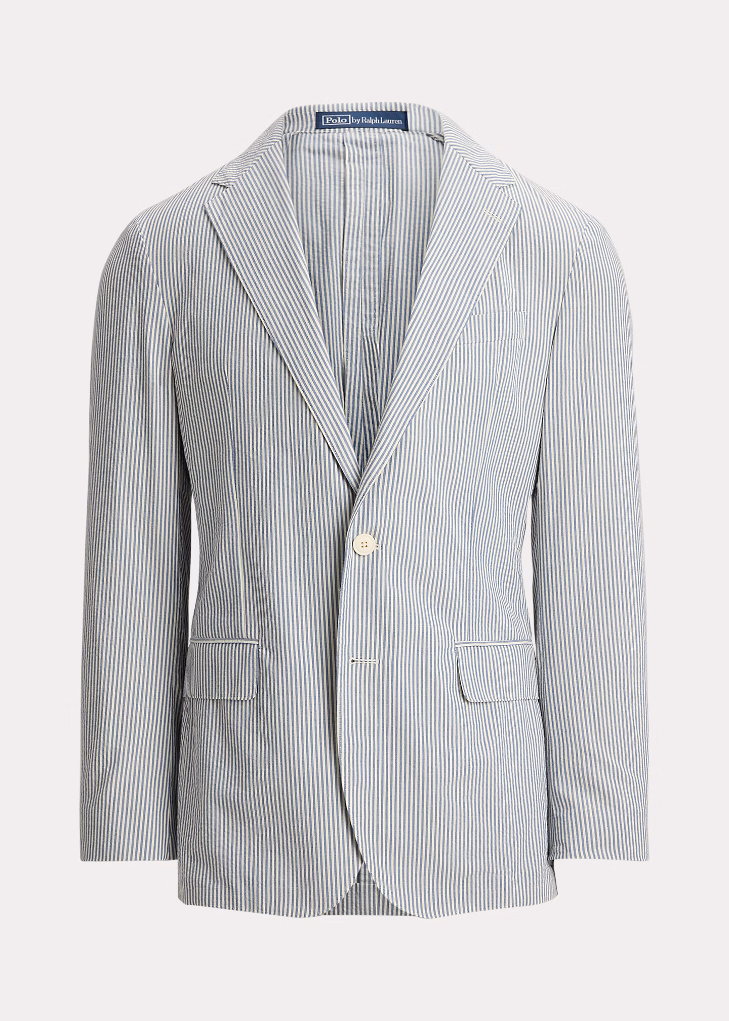 Tailored-Fit Seersucker-Jacke Polo Soft - RALPH LAUREN OUTLET