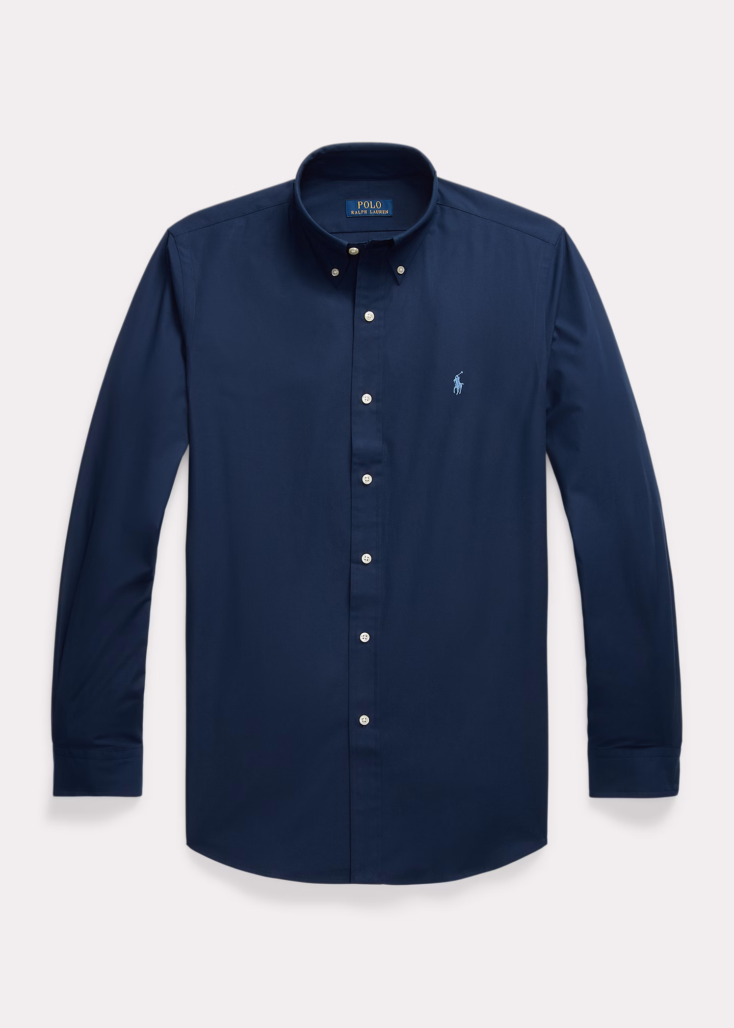 Custom-Fit Hemd aus Stretchpopeline - RALPH LAUREN OUTLET