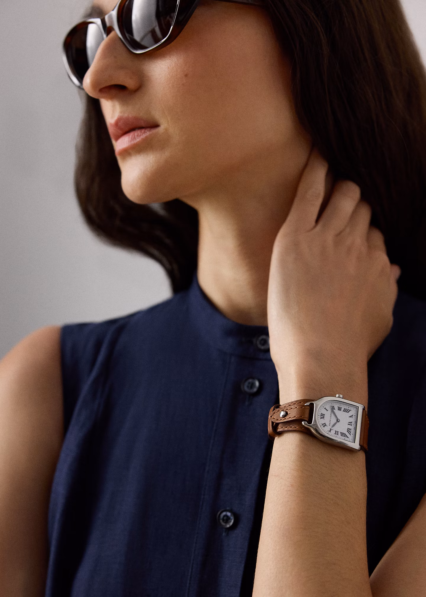 Uhr mit Edelstahlgehäuse - RALPH LAUREN OUTLET