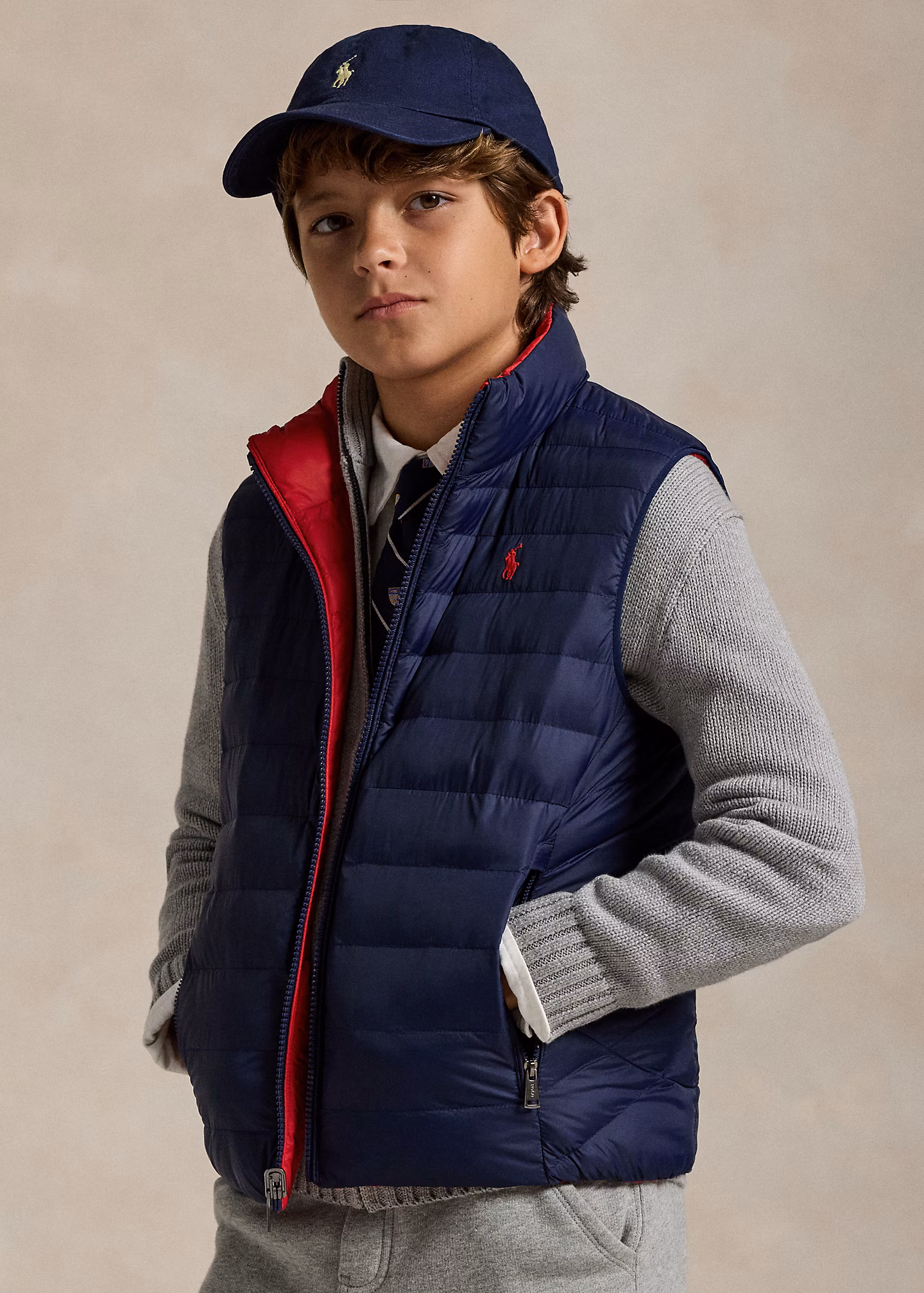 Wendbare Steppweste P-Layer 2 - RALPH LAUREN OUTLET
