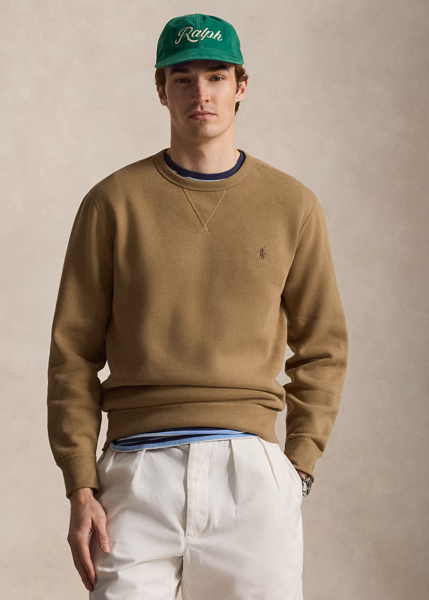 Das Sweatshirt RL aus Fleece - RALPH LAUREN OUTLET