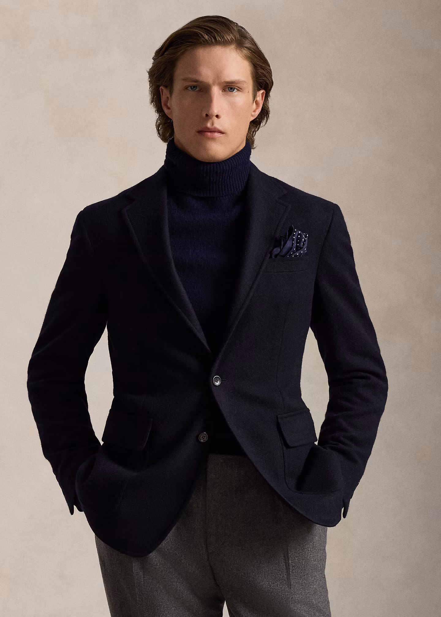 Polo-Blazer im Tailored-Fit aus Kaschmir - RALPH LAUREN OUTLET