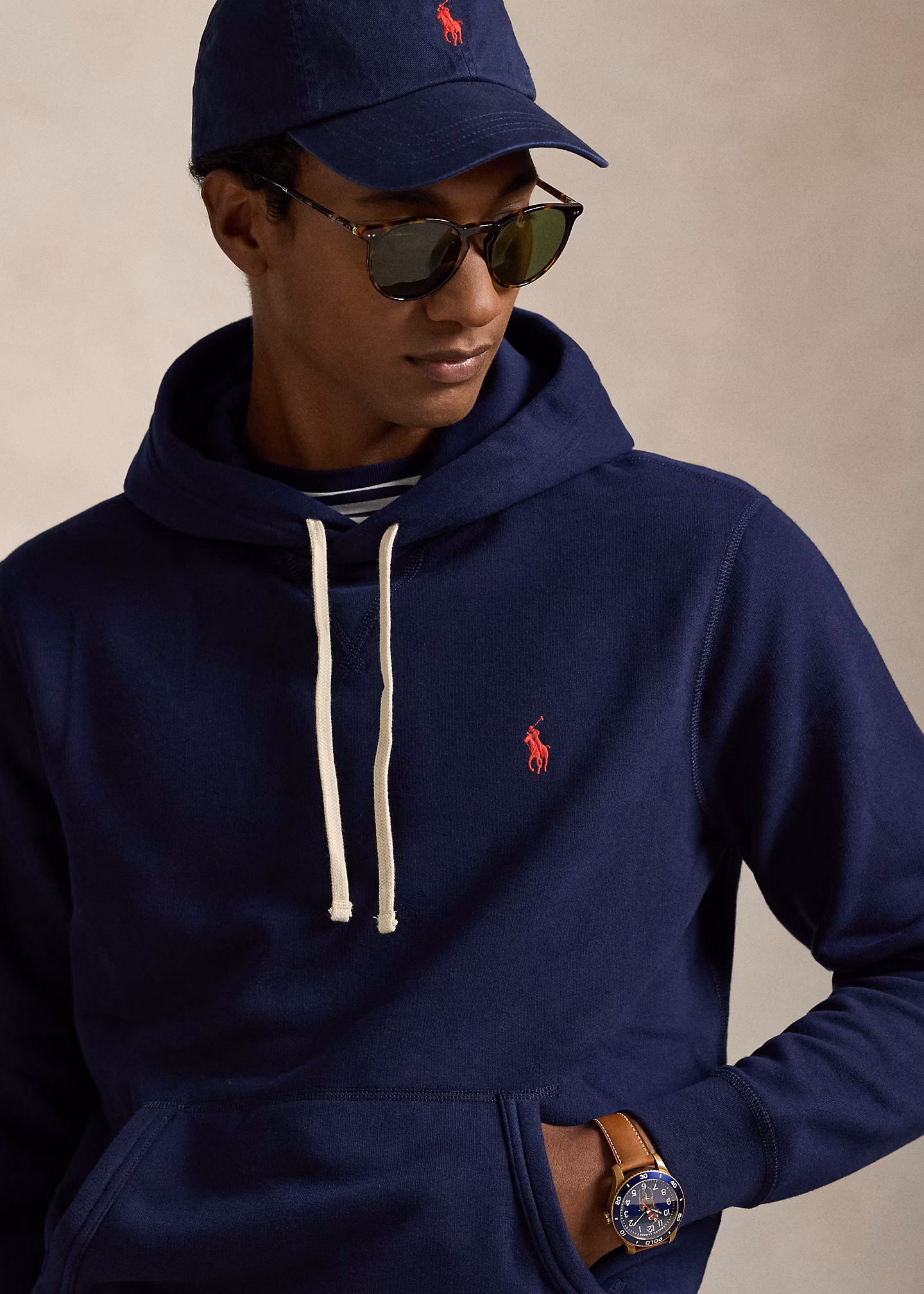 Das RL-Kapuzenshirt aus Fleece - RALPH LAUREN OUTLET