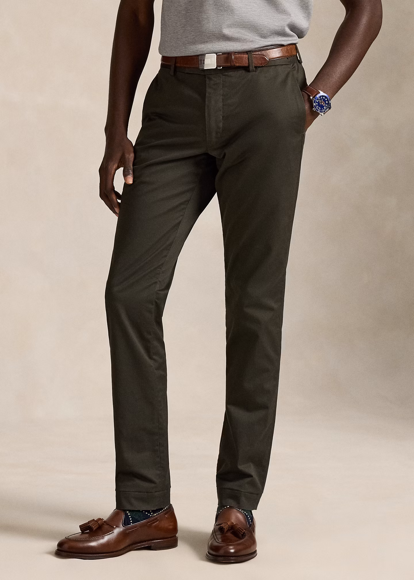Slim-Fit Twillhose mit Stretch - RALPH LAUREN OUTLET