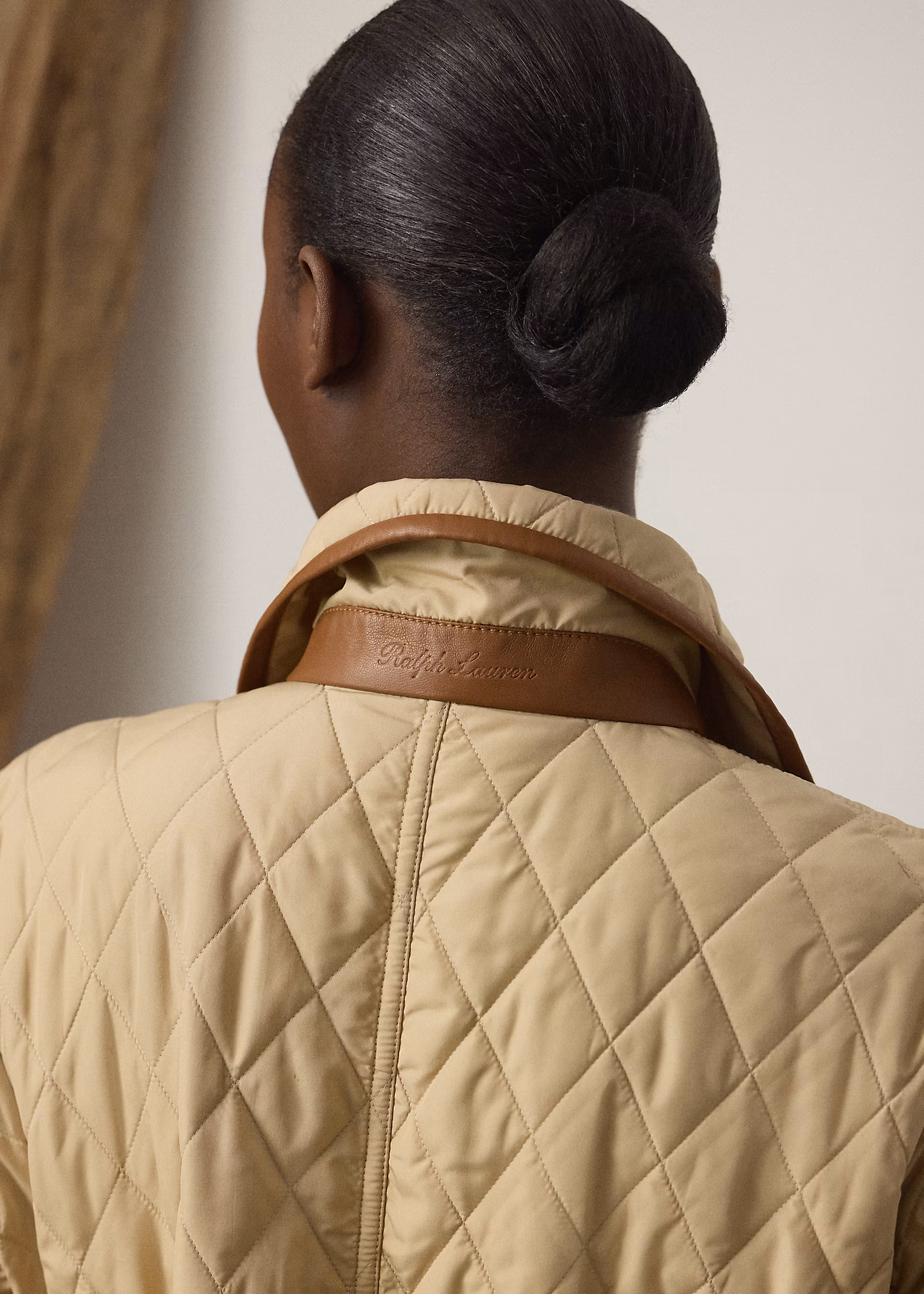 Steppmantel Saundra mit Lammlederbesatz - RALPH LAUREN OUTLET