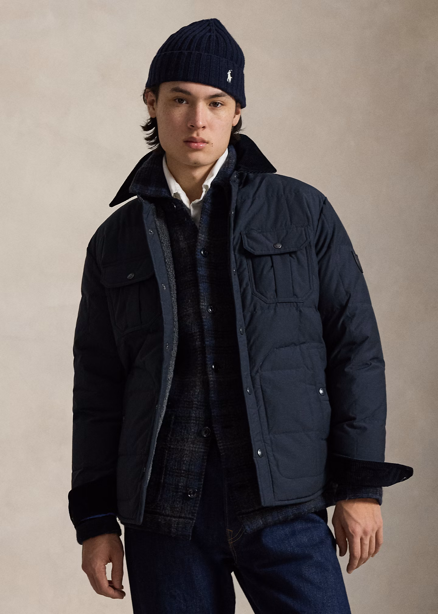 Die Daunen-Hemdjacke Hartland - RALPH LAUREN OUTLET
