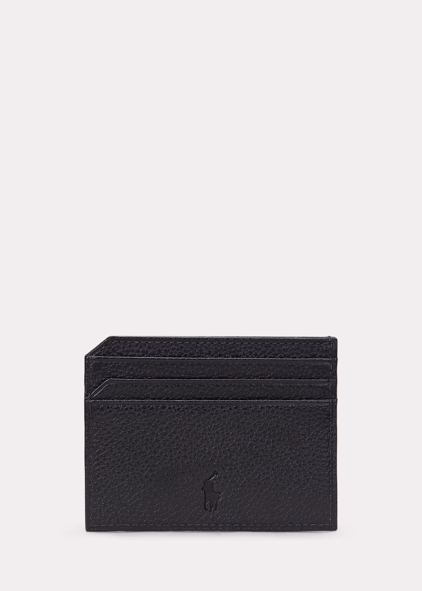 Kartenetui aus Narbenleder - RALPH LAUREN OUTLET