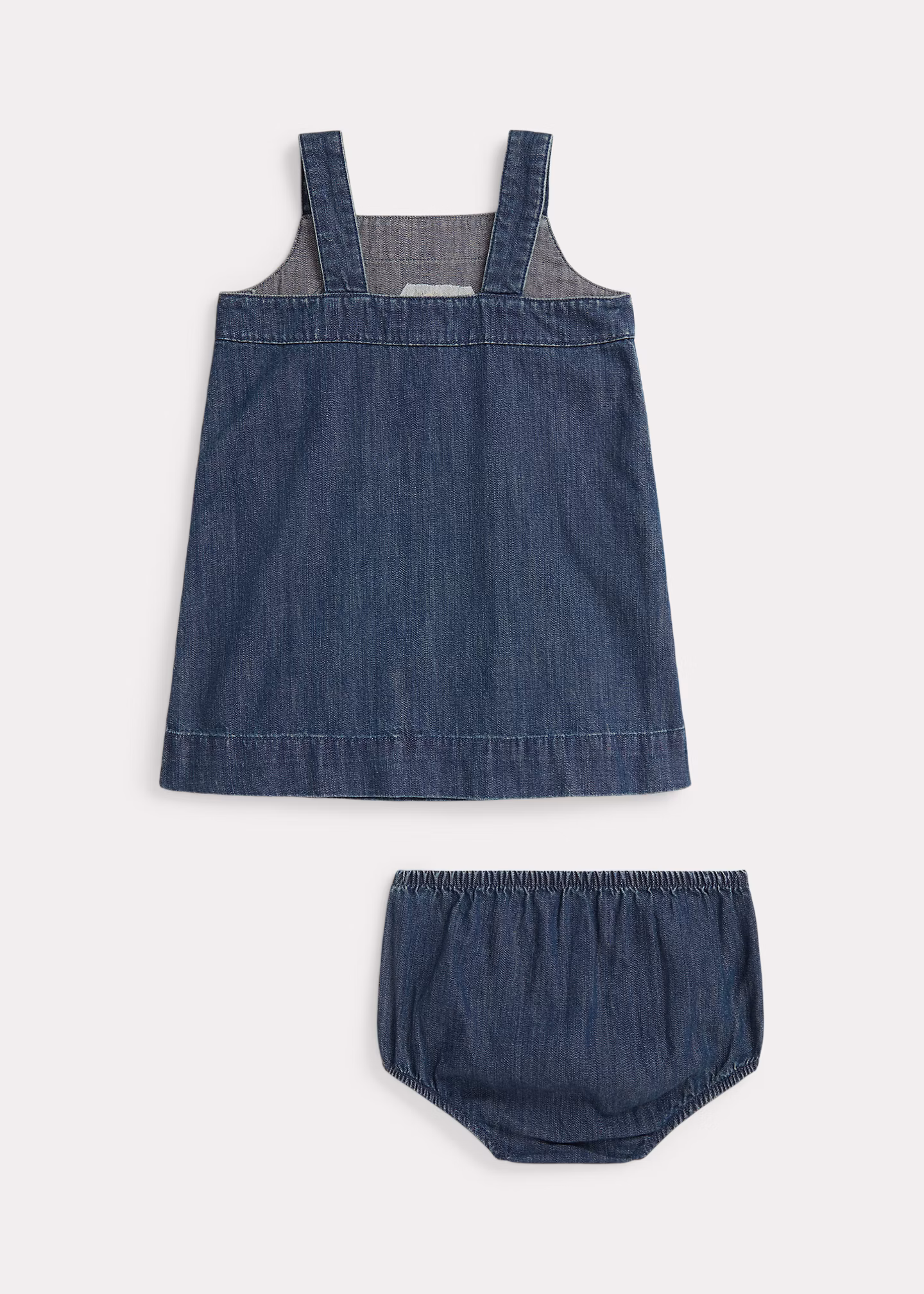 Denim-Latzrock mit Polo Bear - RALPH LAUREN OUTLET