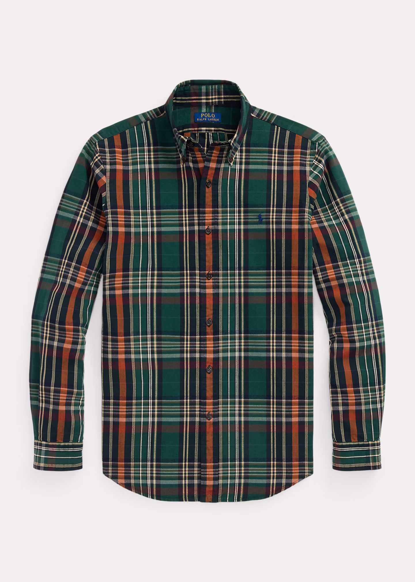 Kariertes Custom-Fit Oxfordhemd - RALPH LAUREN OUTLET